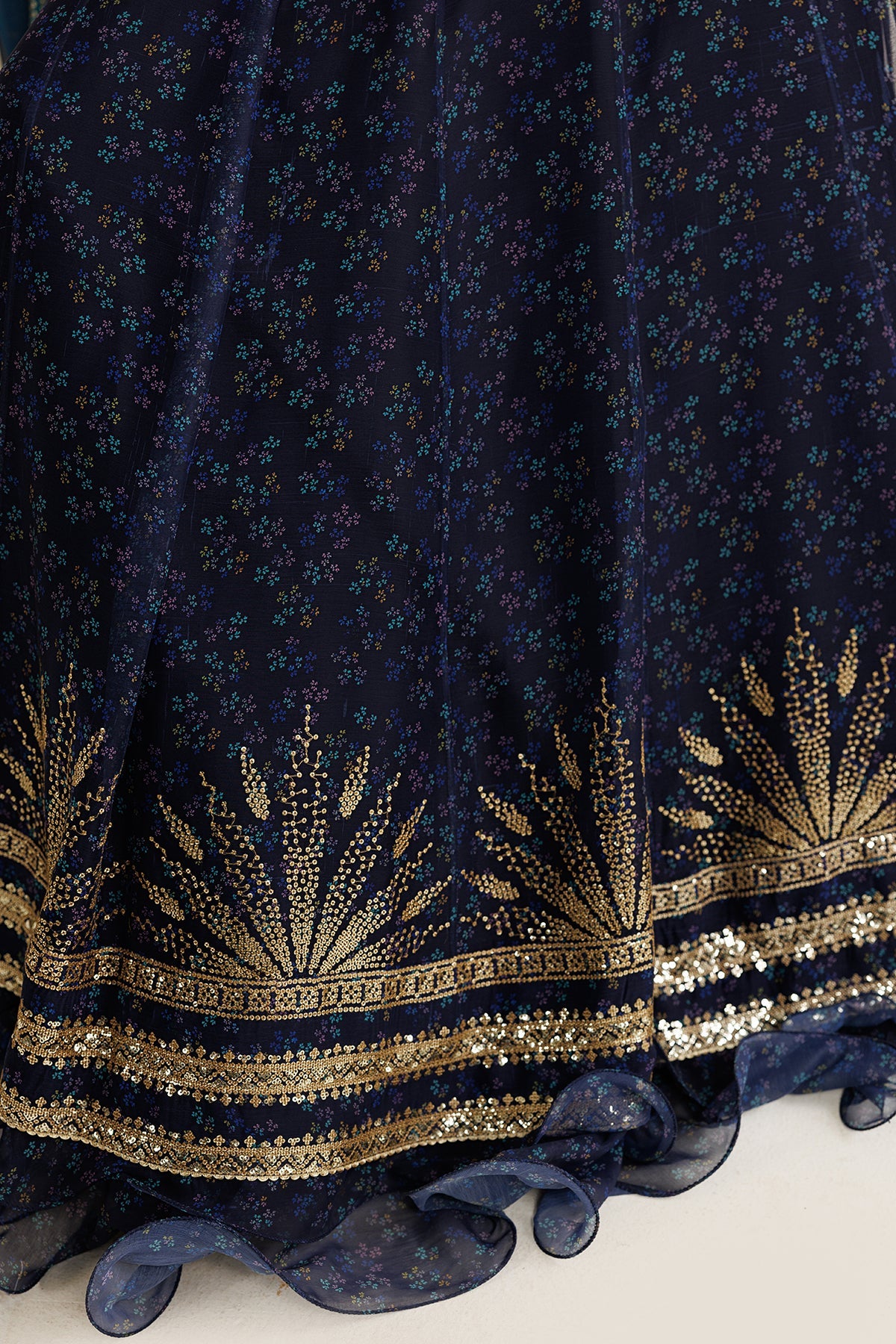 EMBROIDERED CHIFFON UC-3103