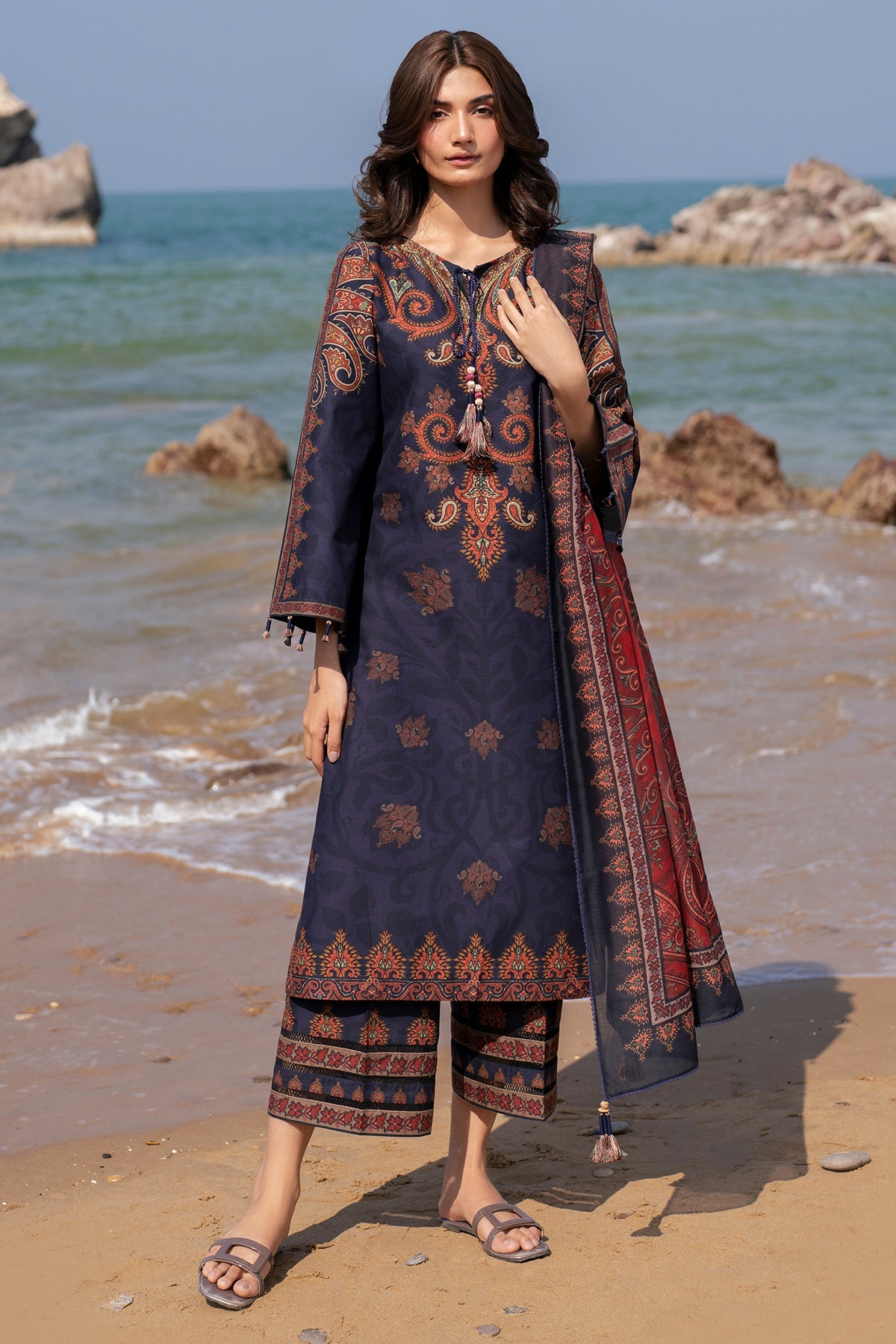 DIGITAL PRINTED LAWN RTW-9171