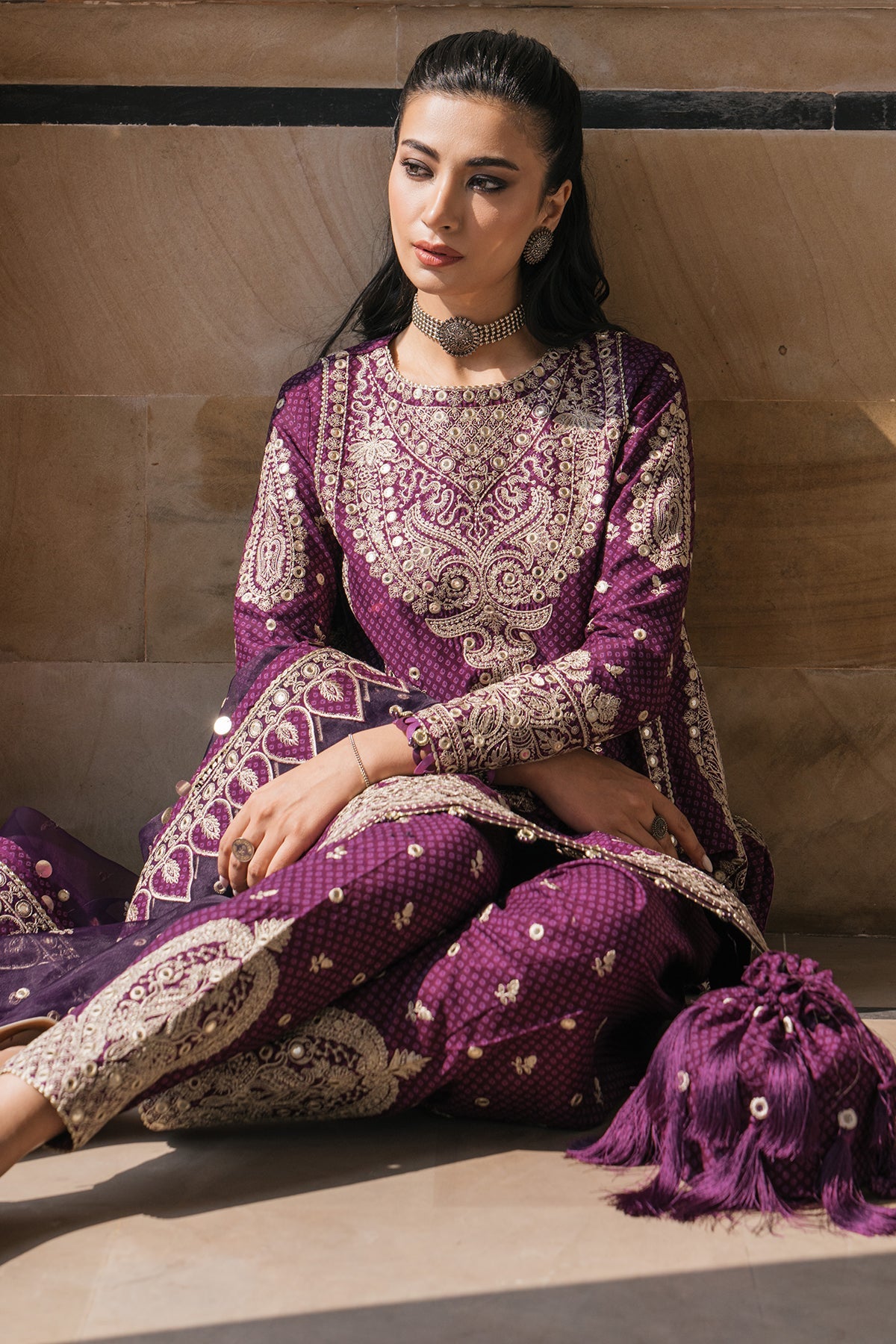 Embroidered Luxury Lawn SL24-D6