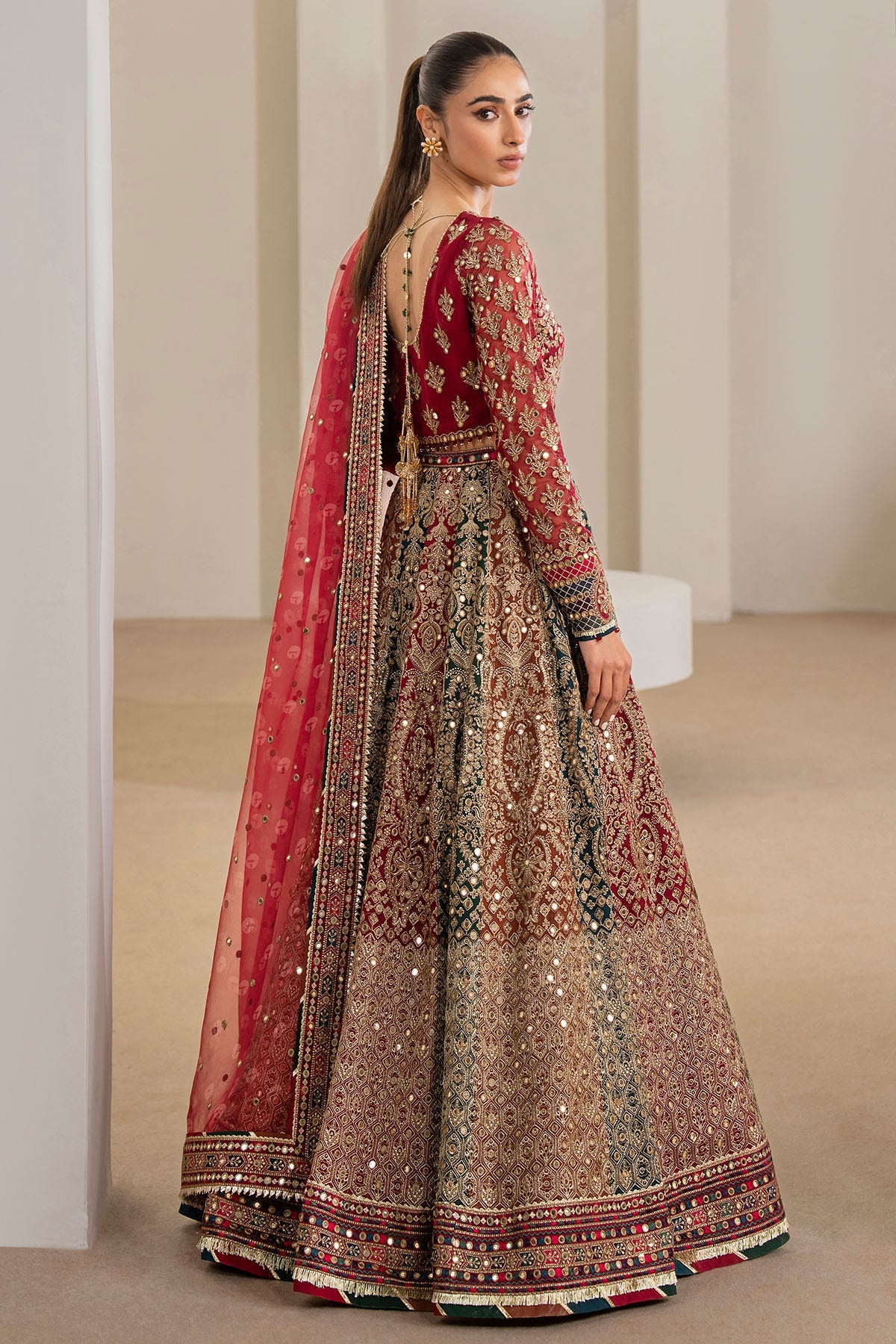 EMBROIDERED CHIFFON WF'24-02