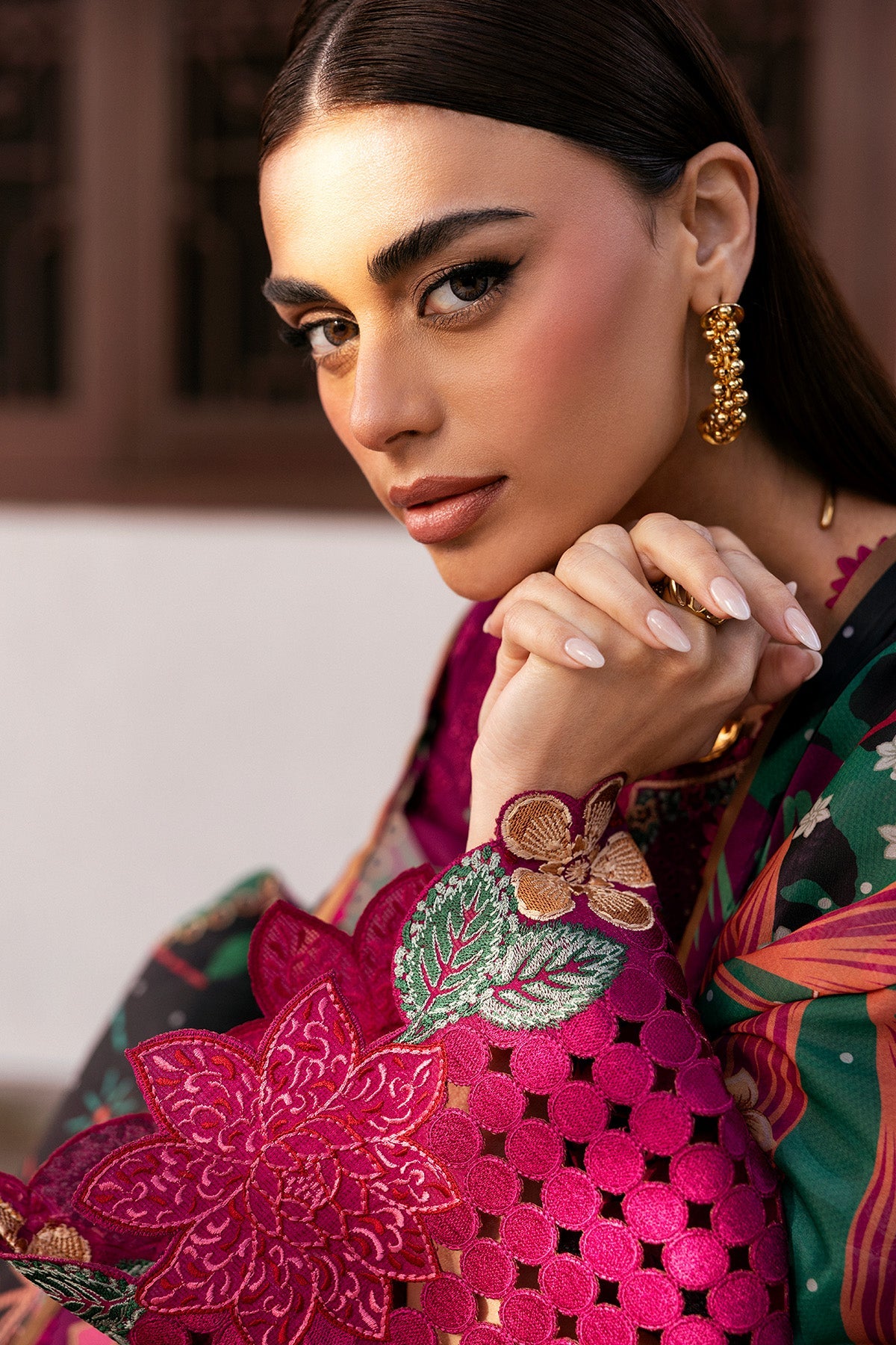 Embroidered Luxury Lawn SL26-D01