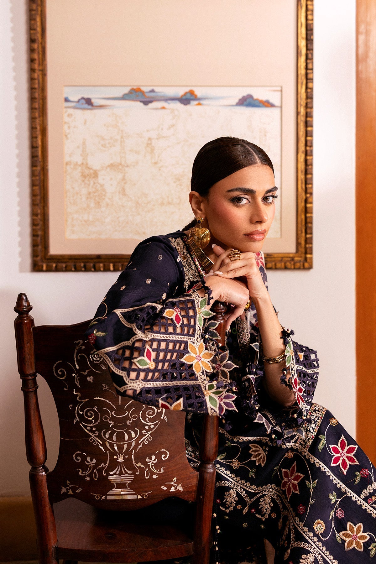 Embroidered Luxury Lawn SL26-D07