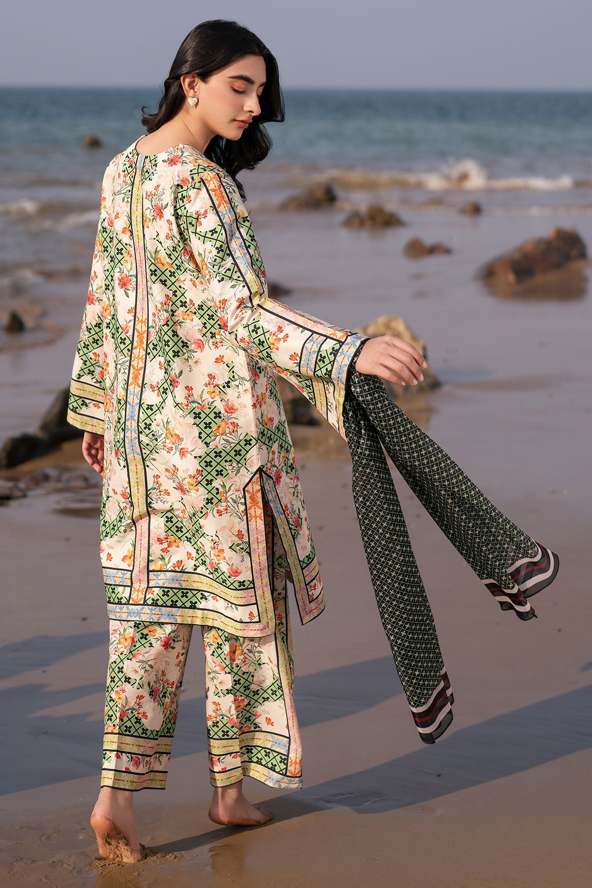 DIGITAL PRINTED LAWN USE-9170