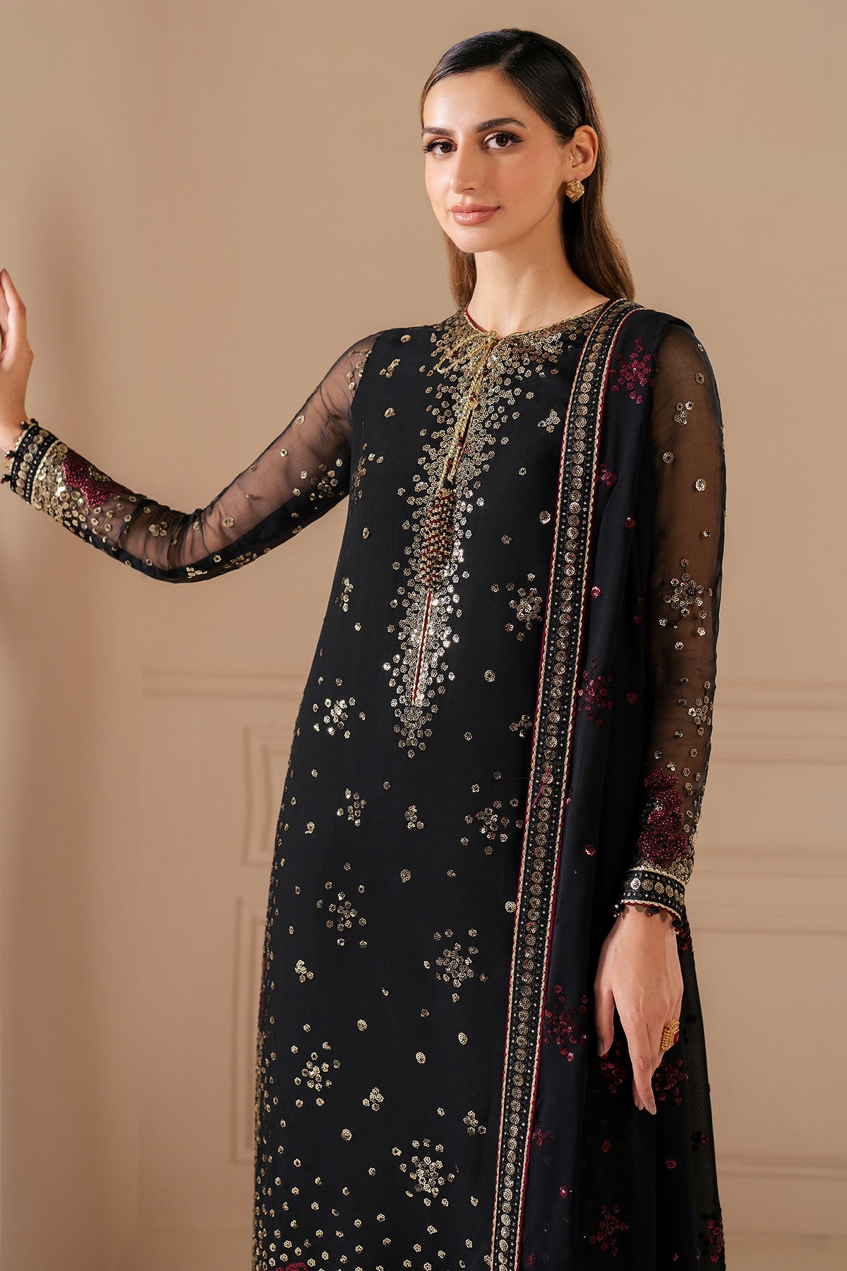 black formal attire