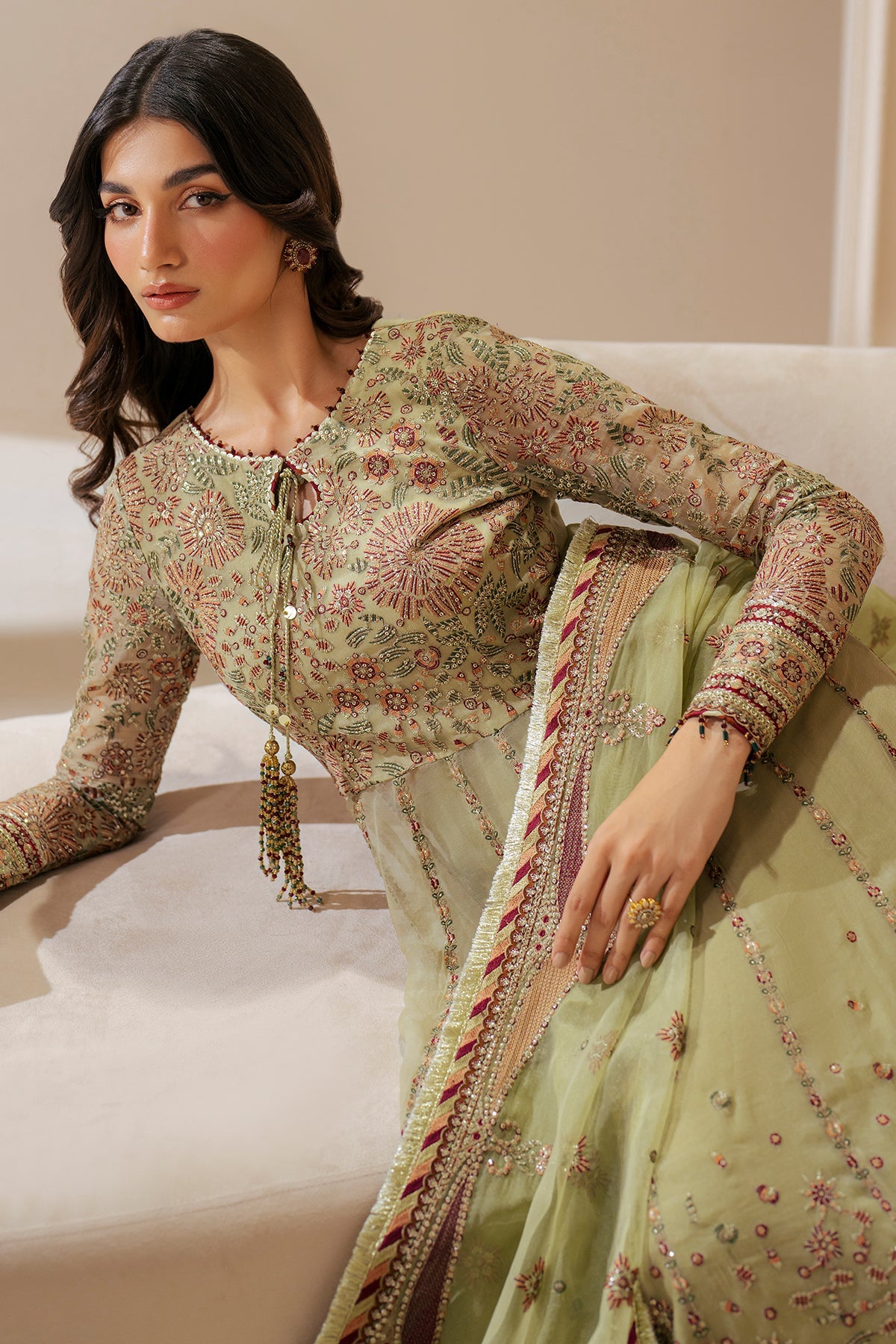 ladies frock pakistani