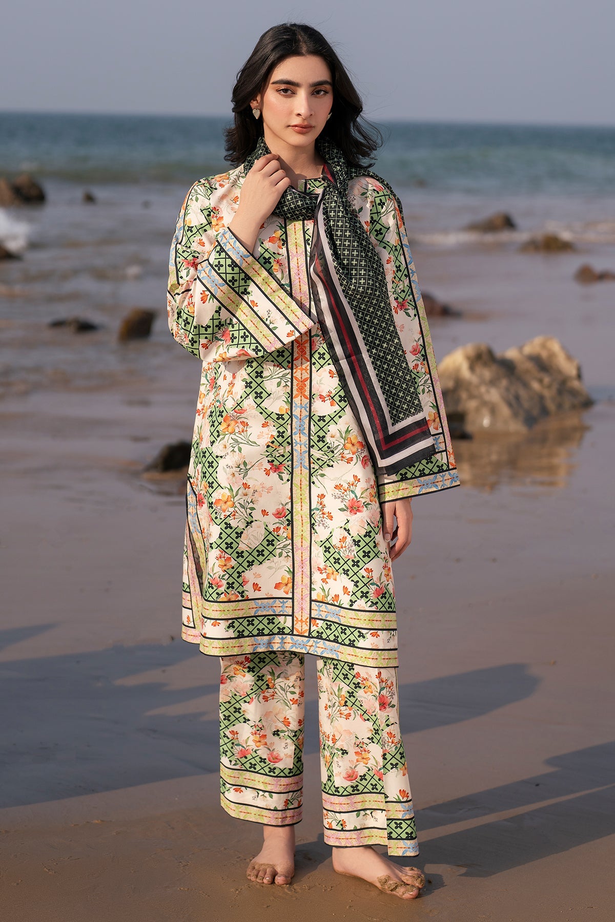 DIGITAL PRINTED LAWN USE-9170