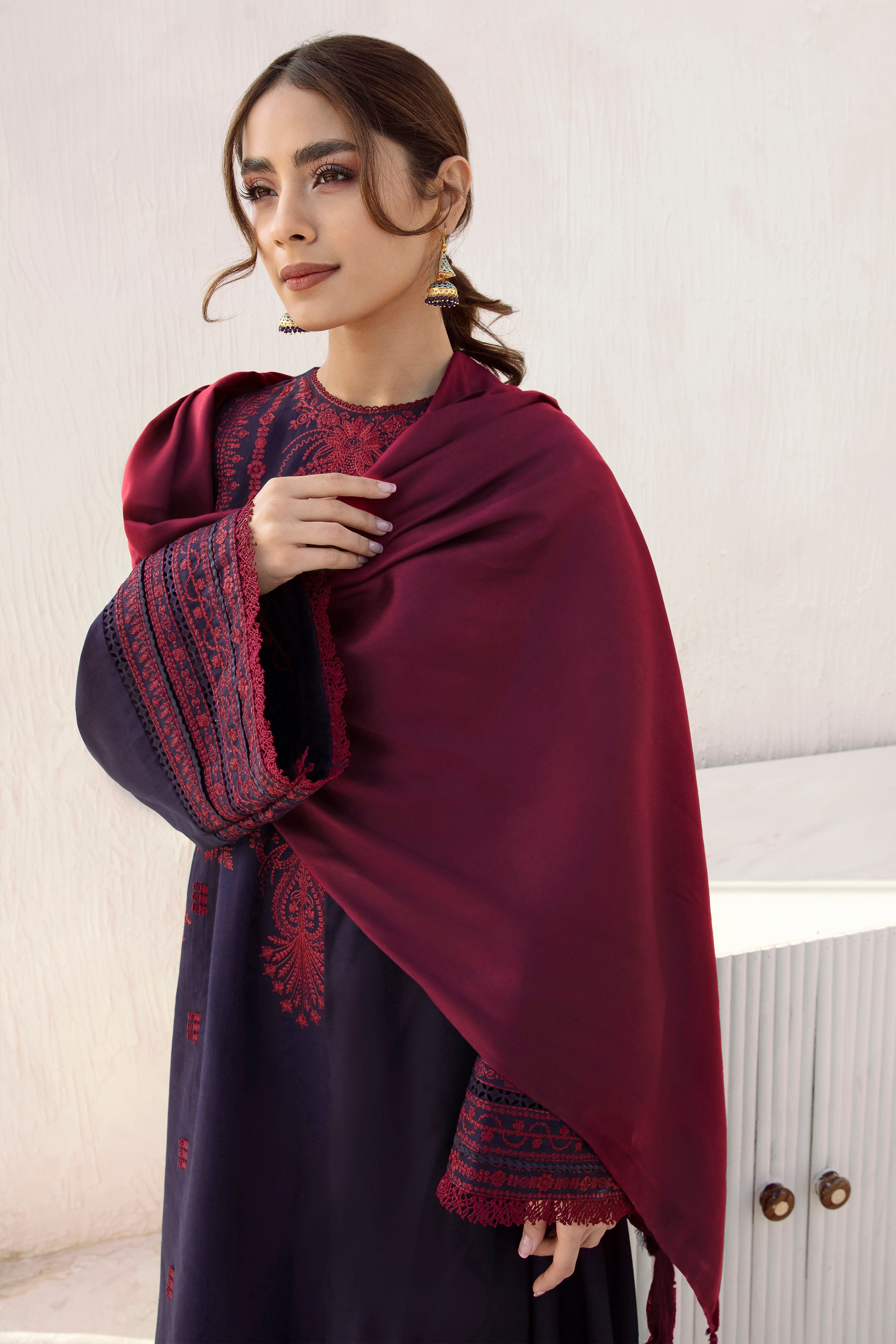 EMBROIDERED KHADDAR UW-0246