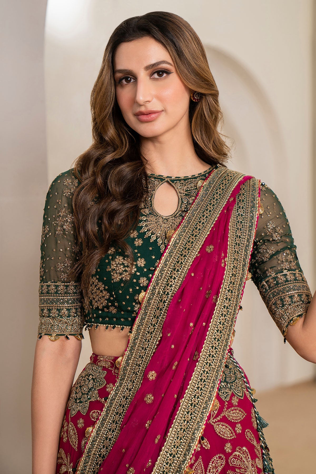 EMBROIDERED CHIFFON WF'24-03