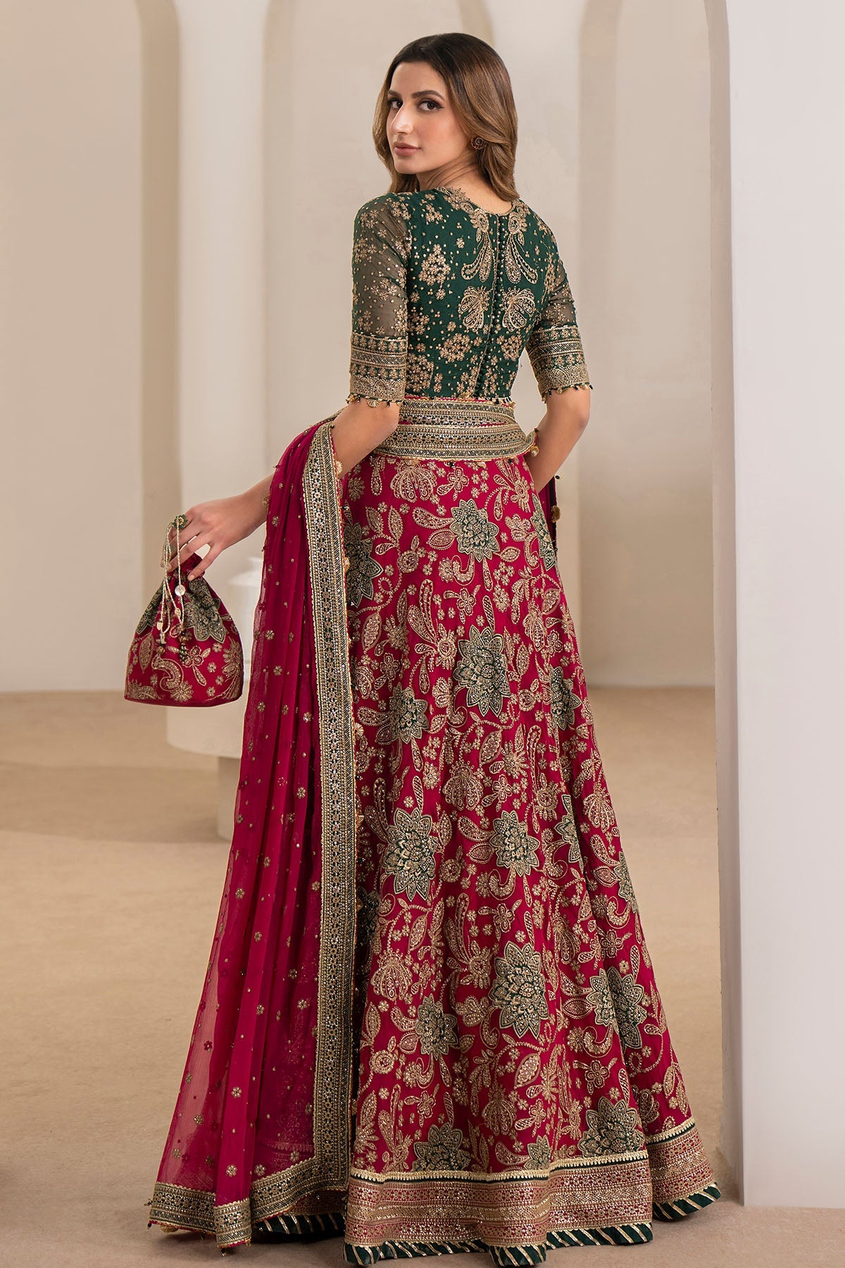 pakistani long dresses