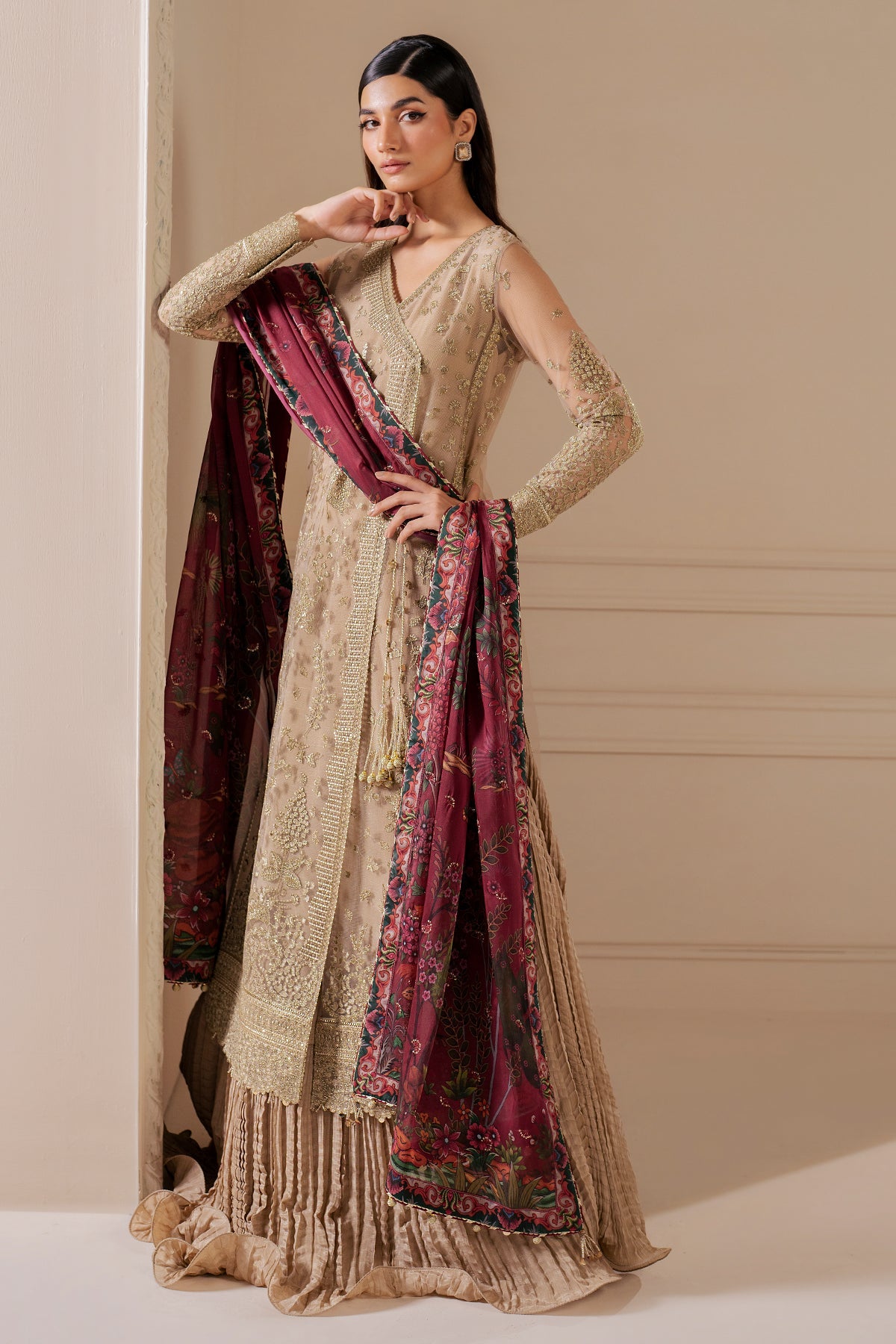 EMBROIDERED NET UN-4022