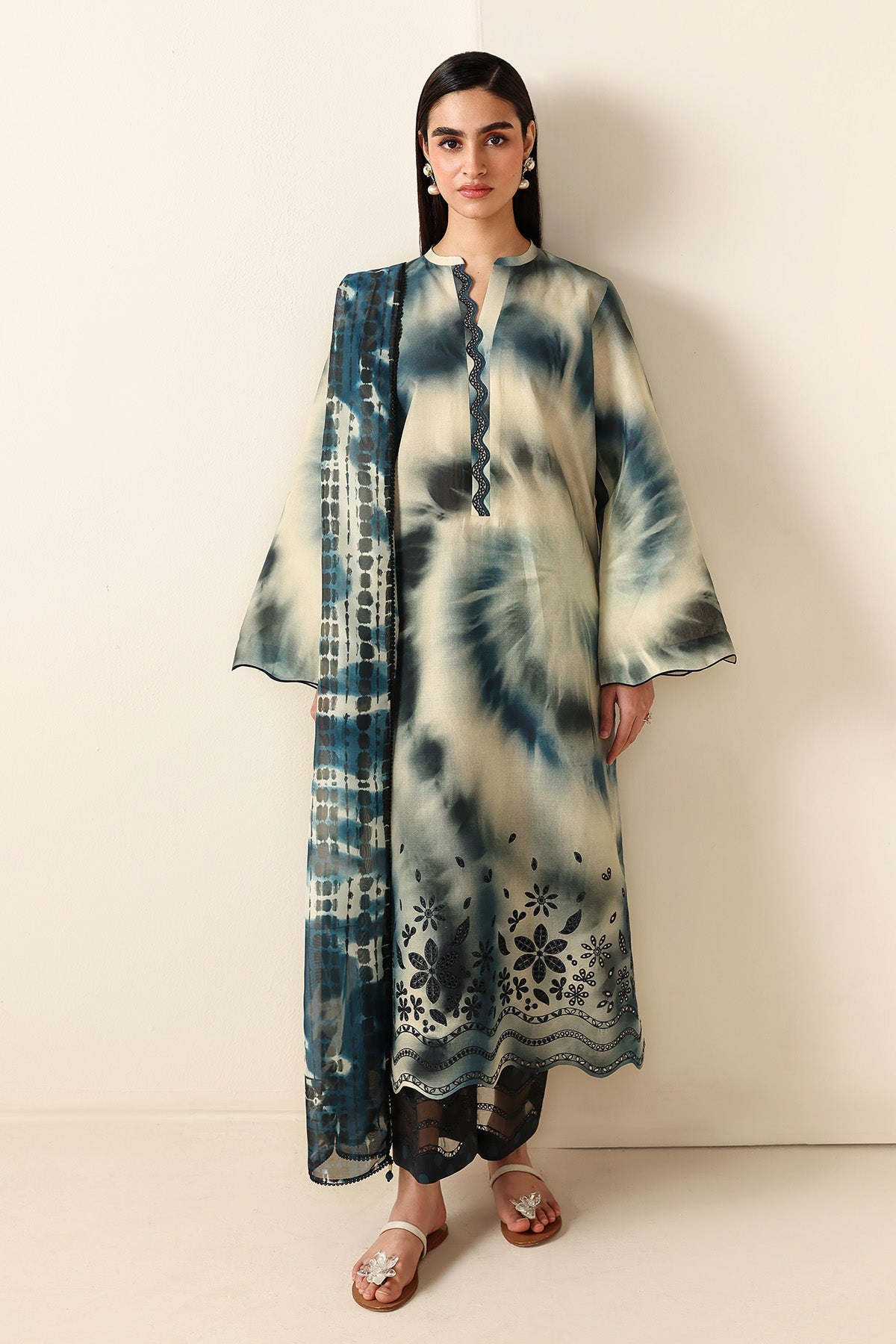EMBROIDERED LAWN RTW-9325