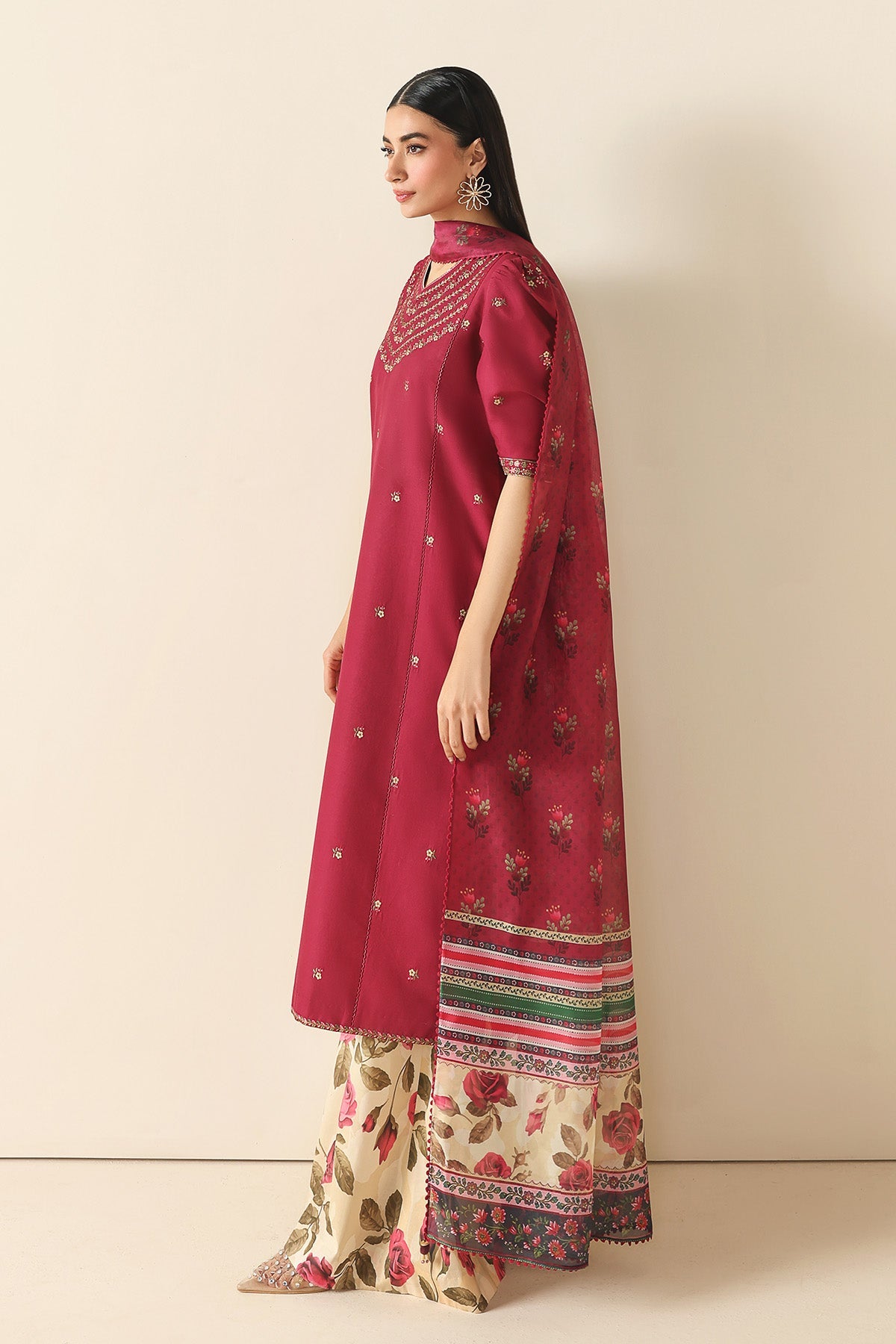 EMBROIDERED LAWN RTW-9275