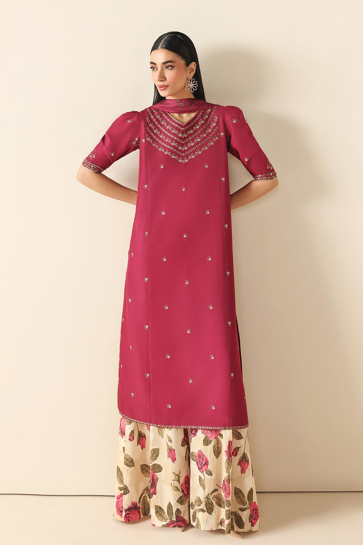EMBROIDERED LAWN RTW-9275