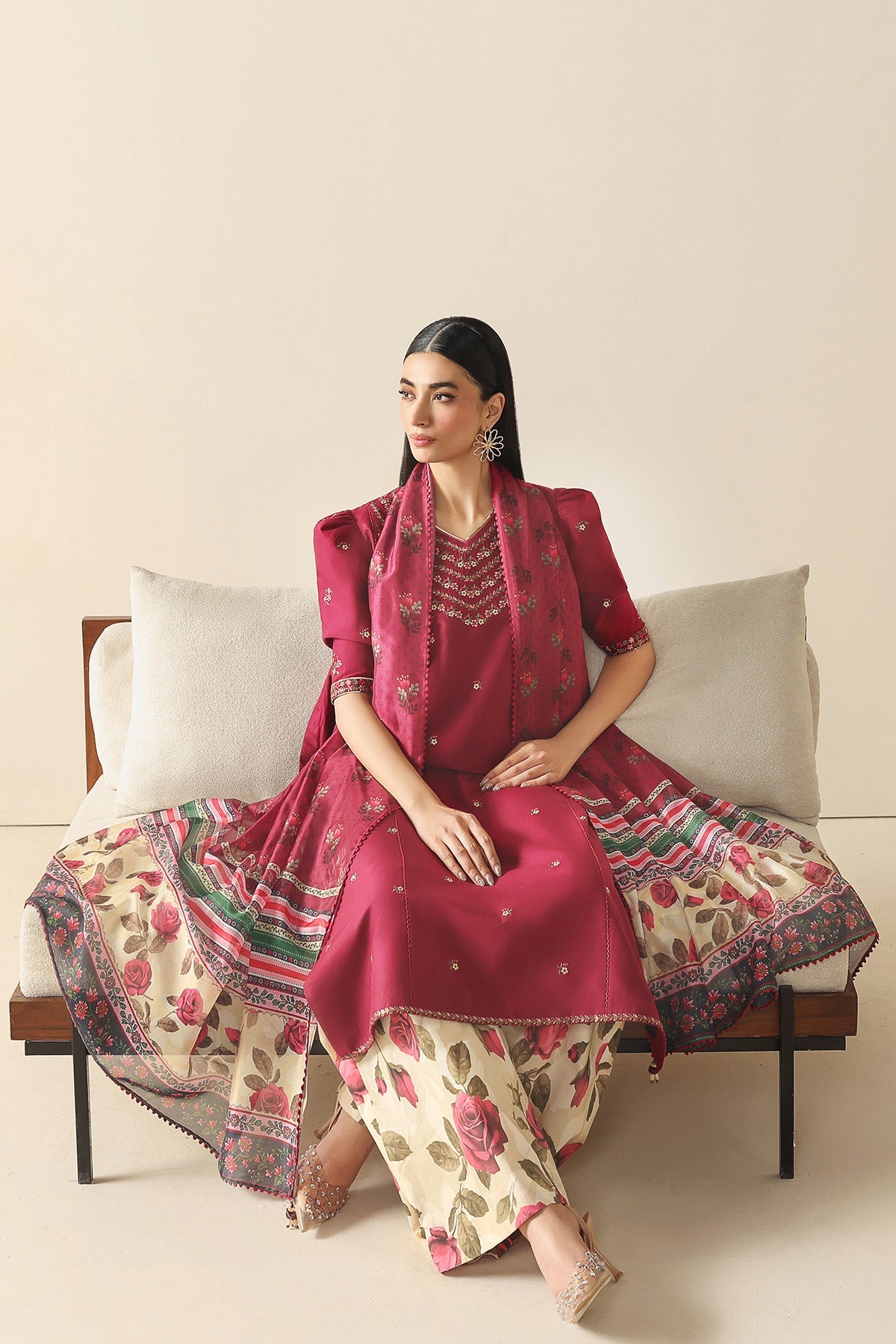 EMBROIDERED LAWN RTW-9275