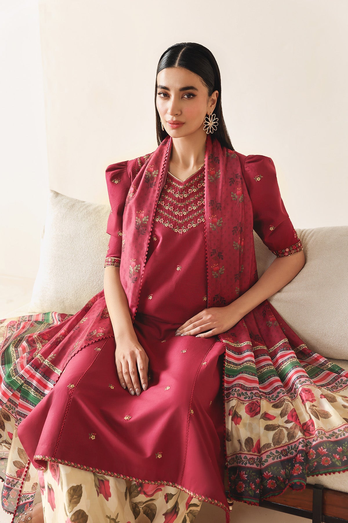 EMBROIDERED LAWN RTW-9275