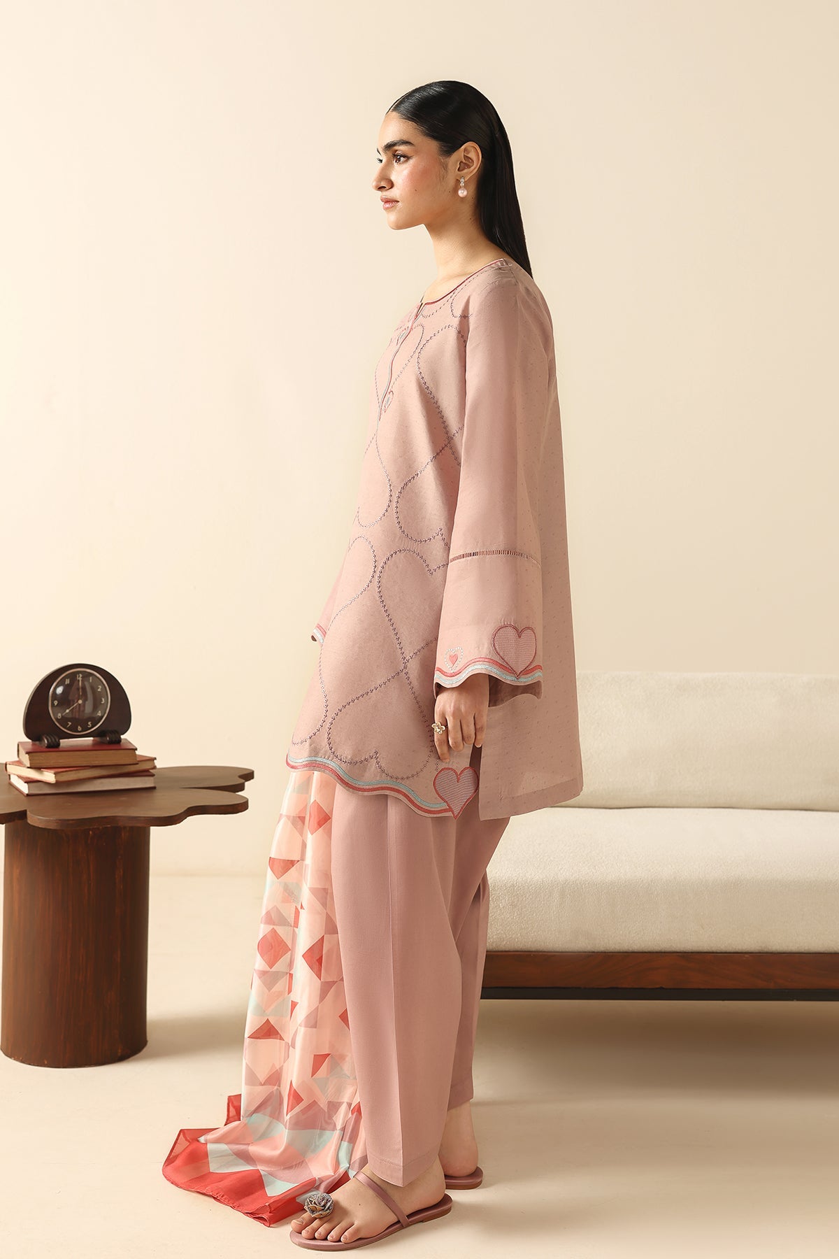 EMBROIDERED LAWN RTW-1305