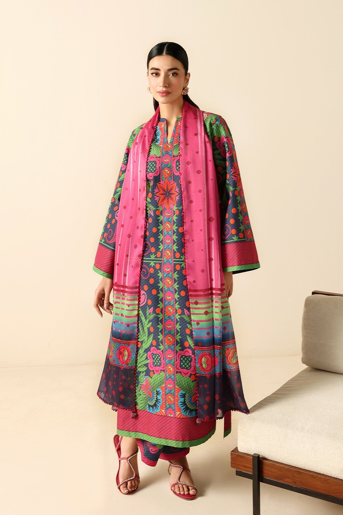 DIGITAL PRINTED LAWN USE-9345