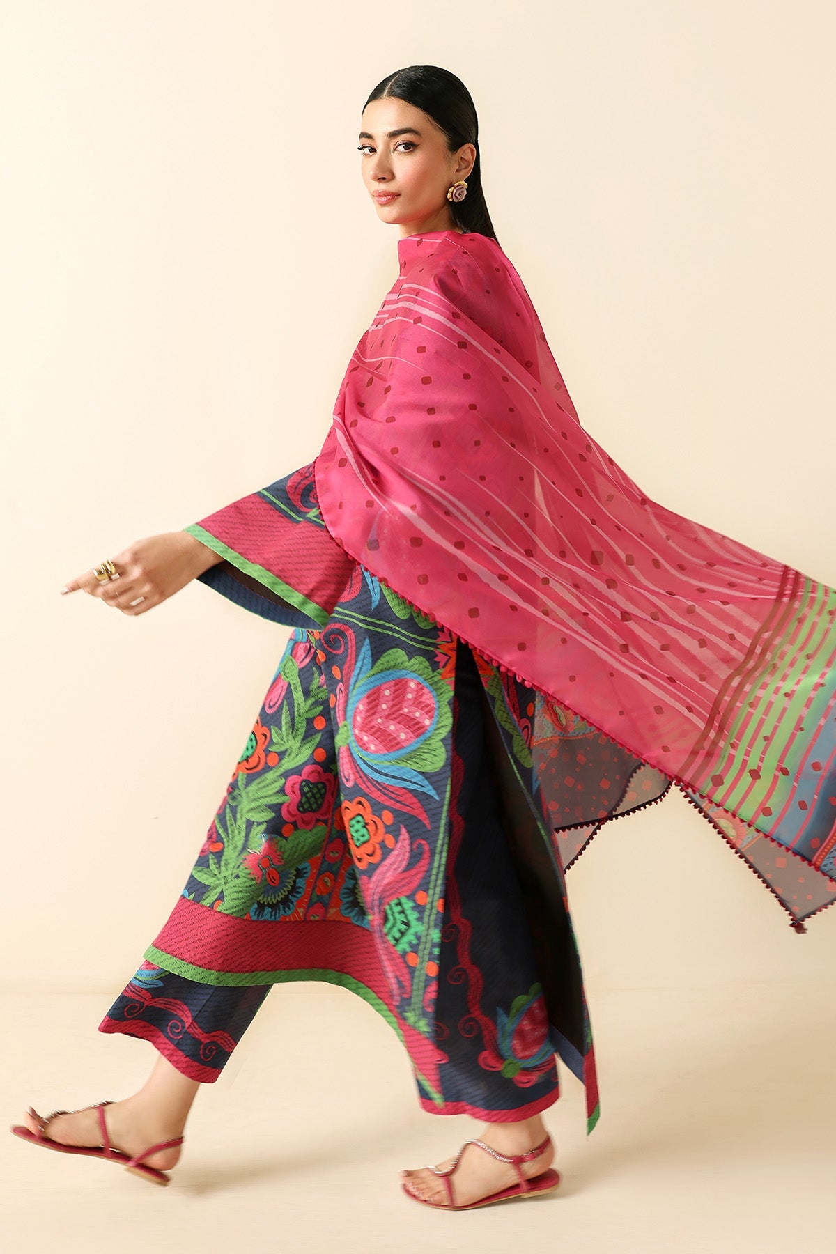 DIGITAL PRINTED LAWN USE-9345