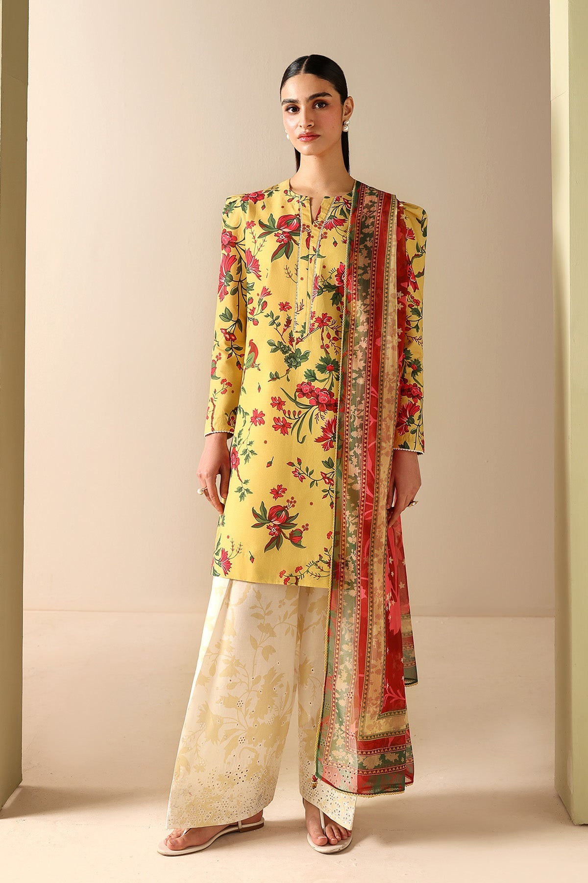 EMBROIDERED LAWN RTW-1294