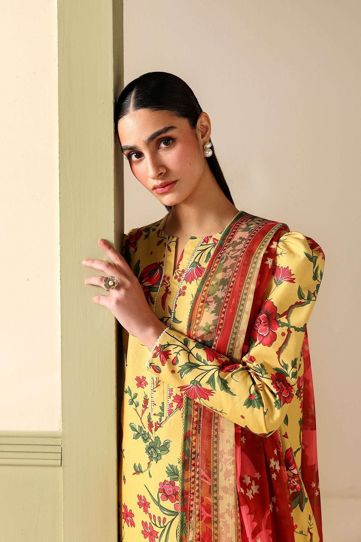 EMBROIDERED LAWN RTW-1294