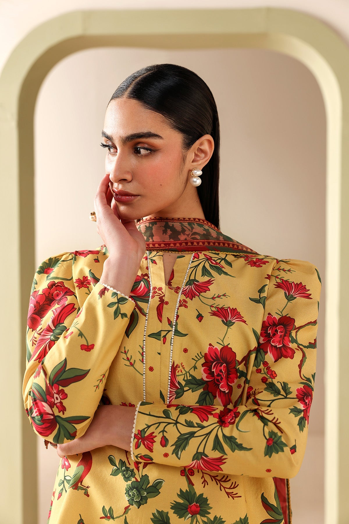 EMBROIDERED LAWN RTW-1294