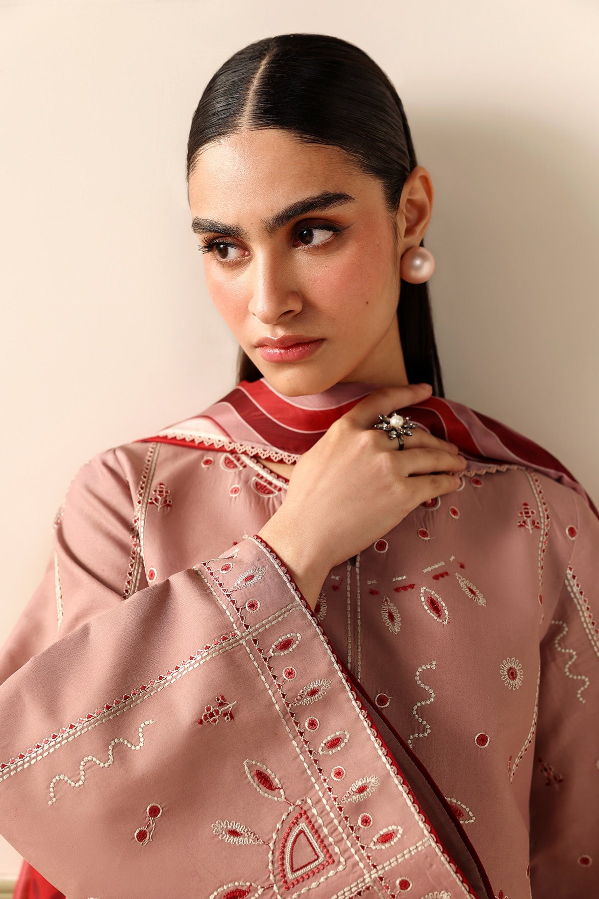 EMBROIDERED LAWN USE-9333