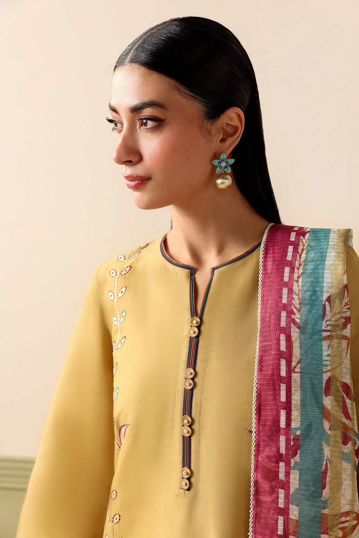 EMBROIDERED LAWN RTW-9356