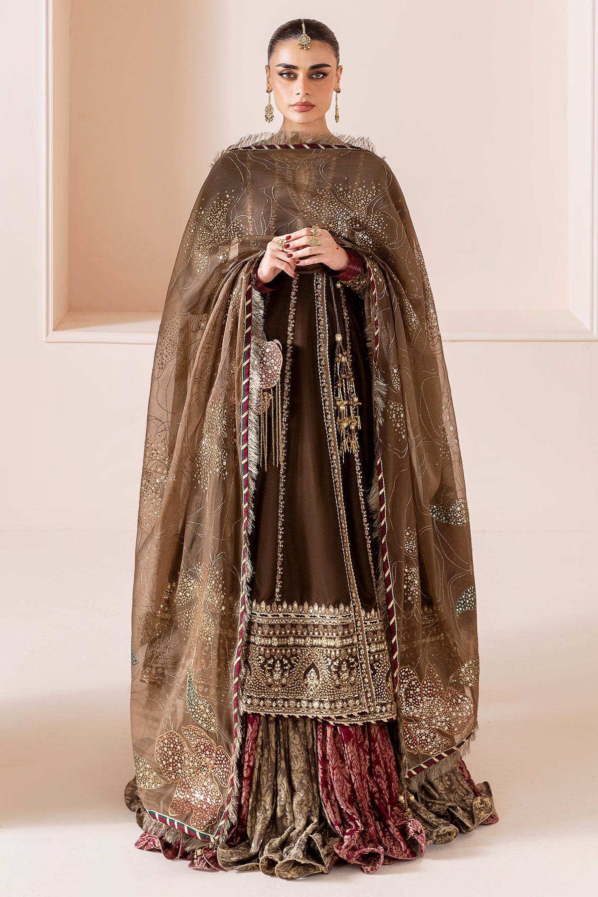 Embroidered Velvet Formal CVF25-D04