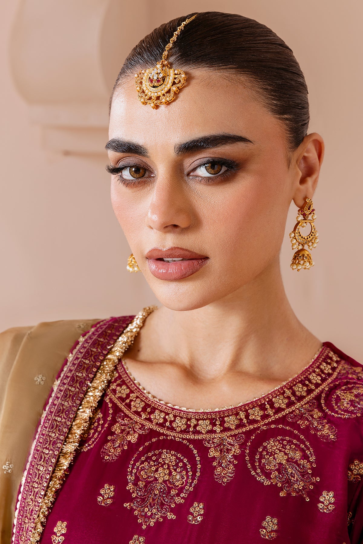 Embroidered Velvet Formal CVF25-D11