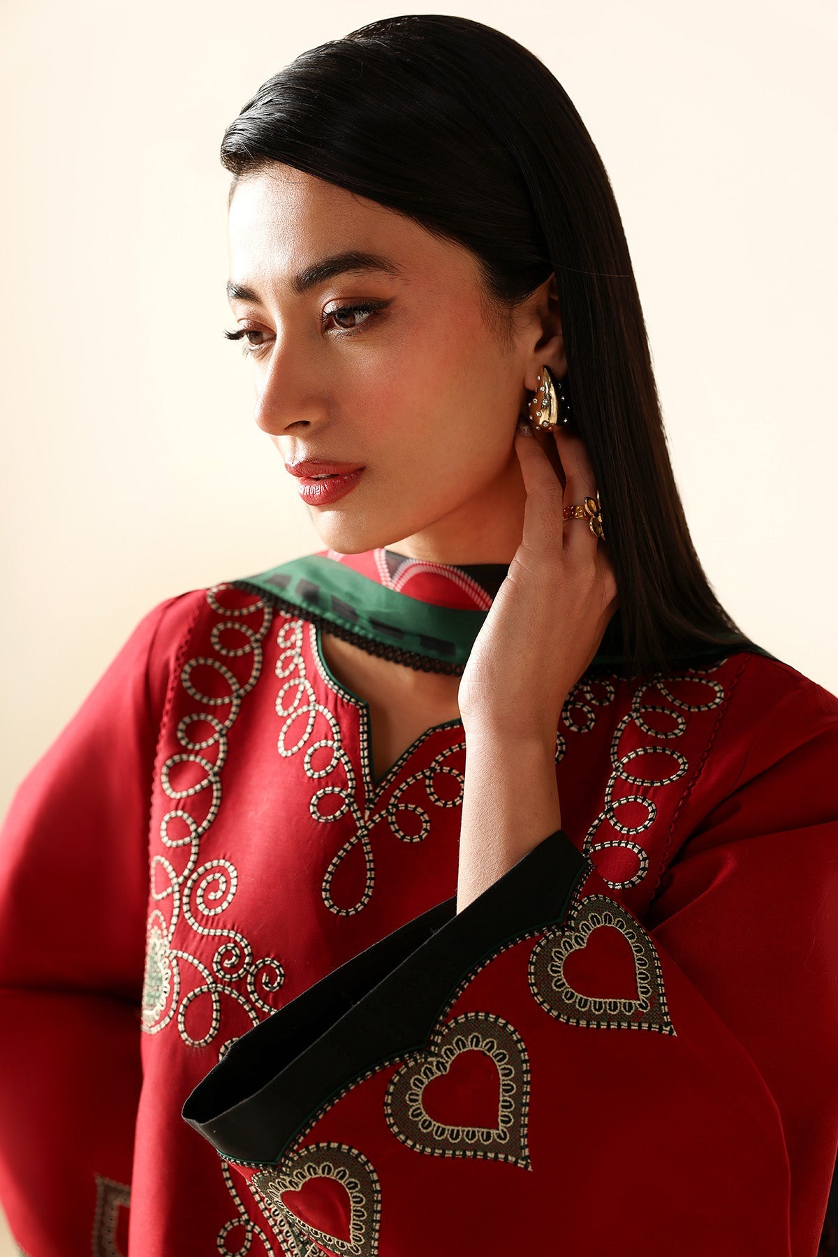 EMBROIDERED LAWN USE-9279