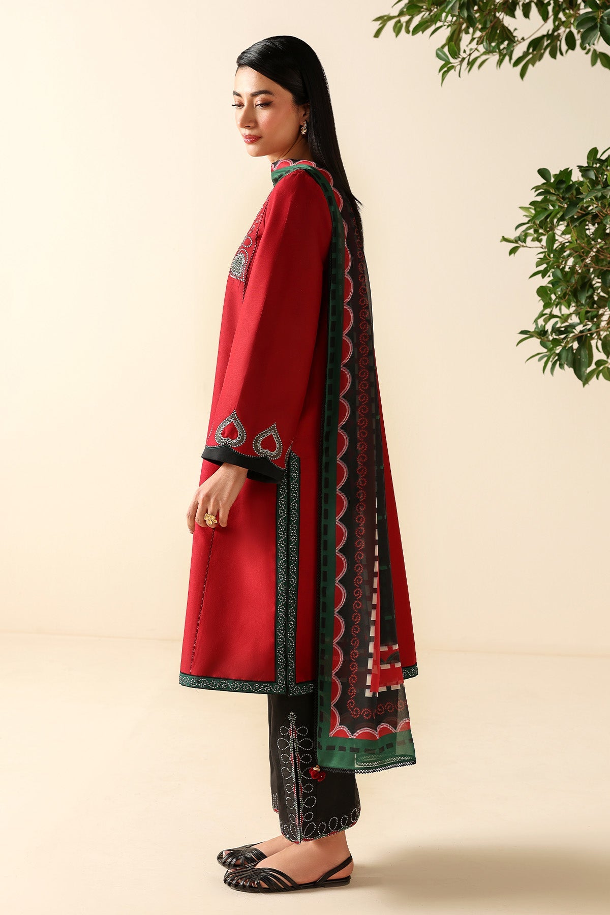 EMBROIDERED LAWN USE-9279