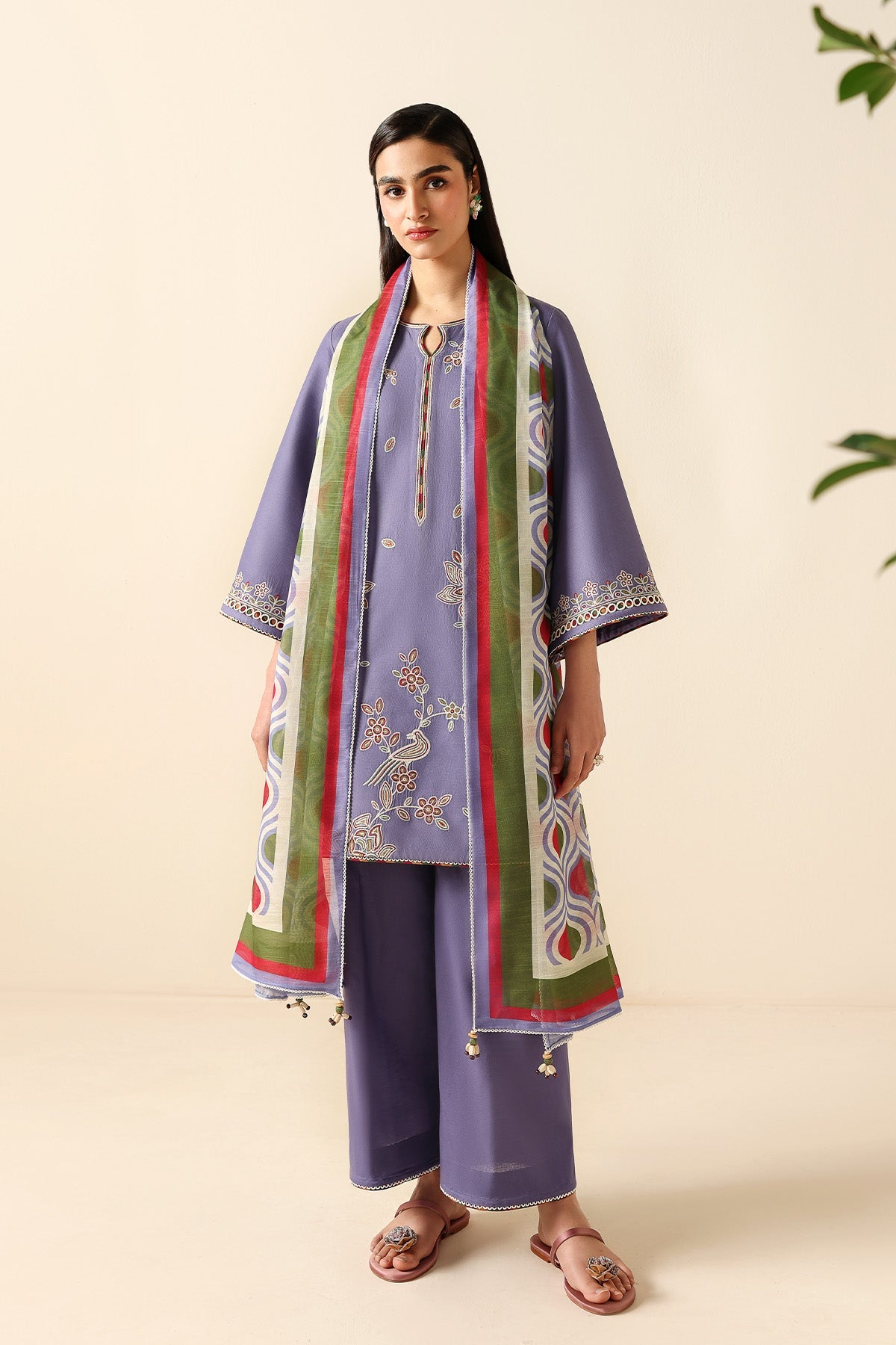 EMBROIDERED LAWN USE-9336