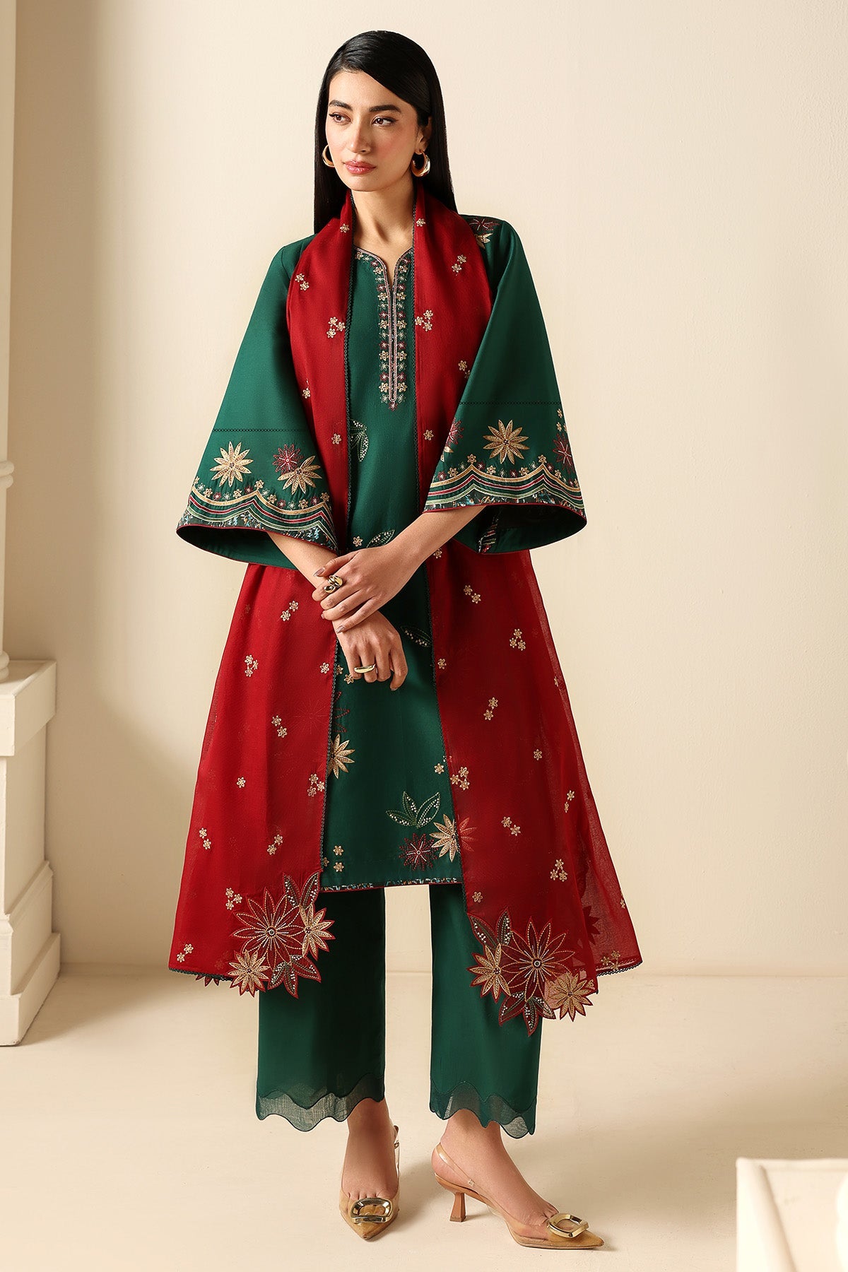 EMBROIDERED LAWN USE-9272