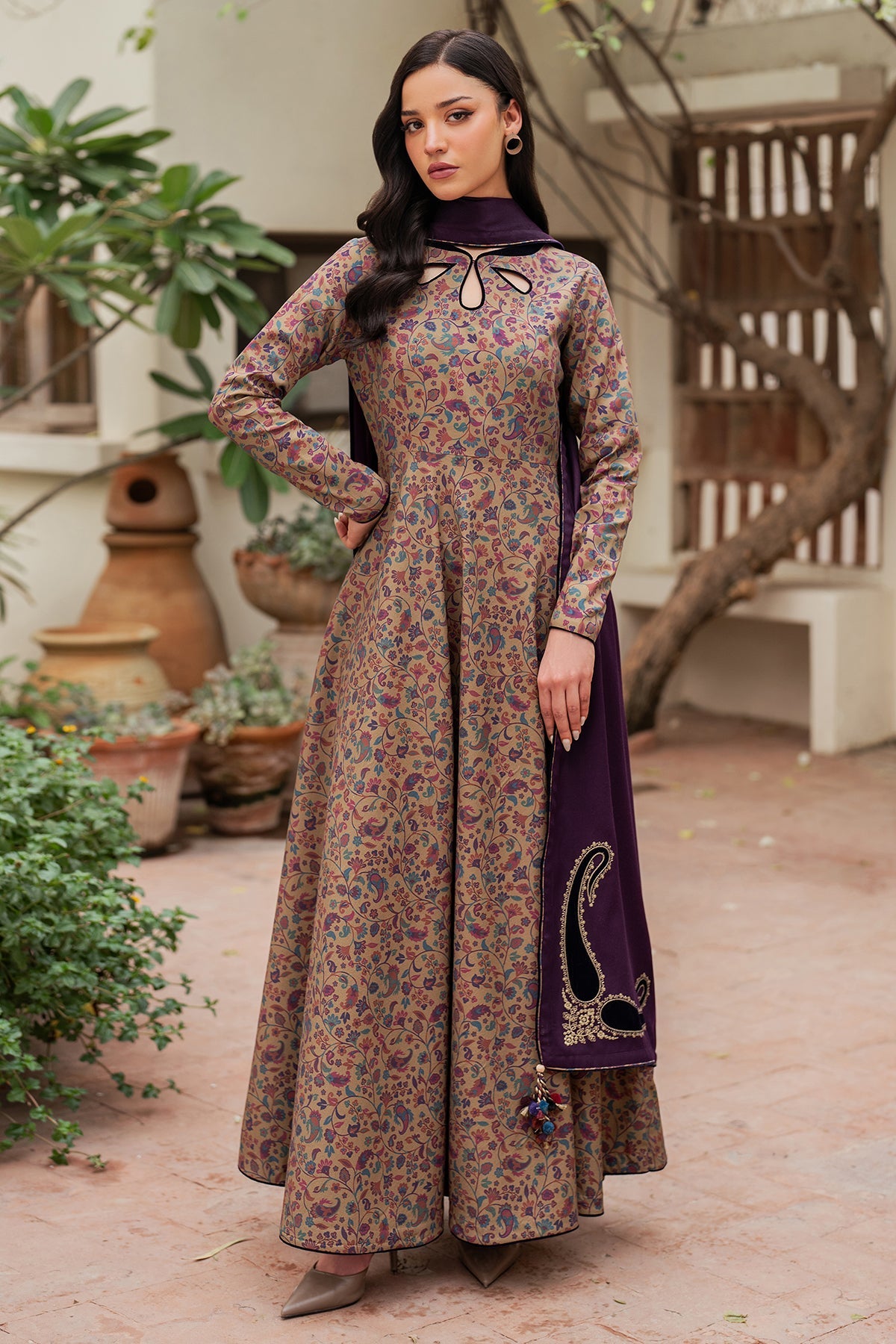 EMBROIDERED PREMIUM VISCOSE RTW-1158