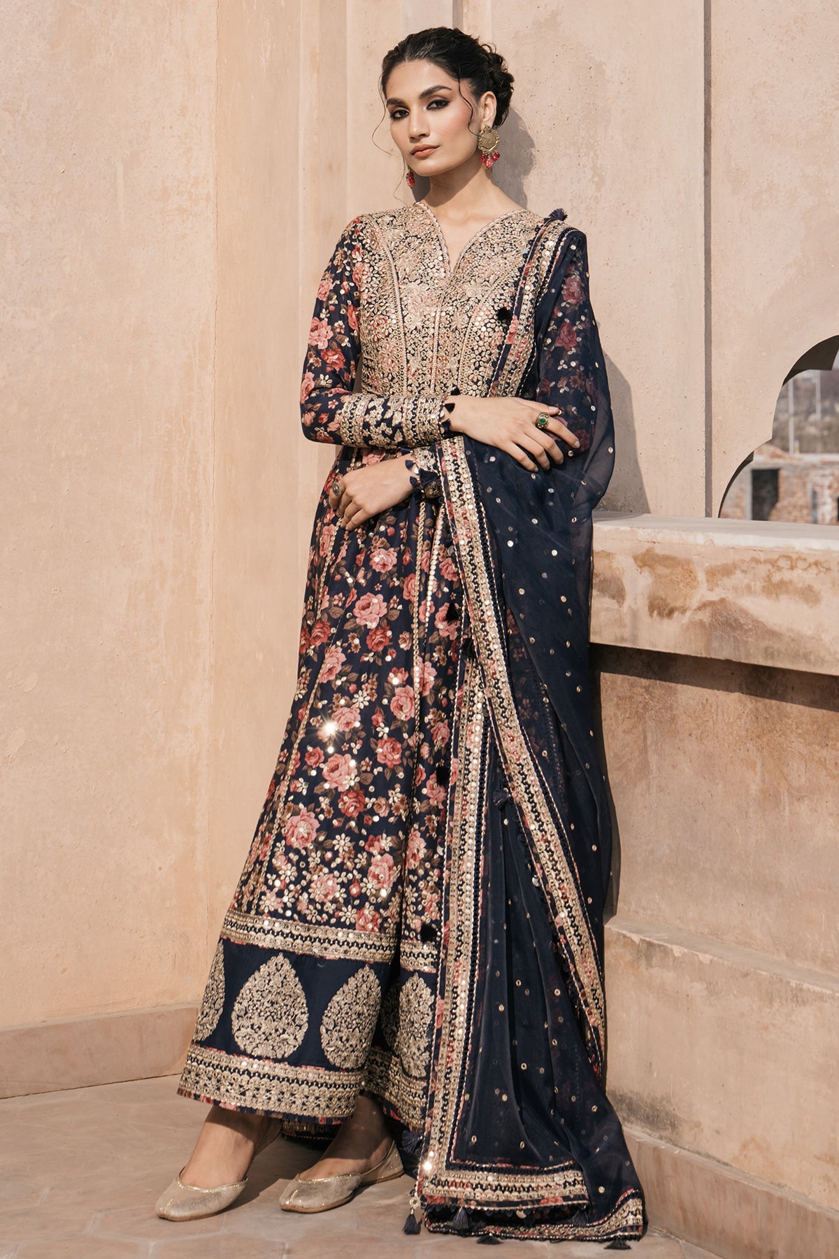 Embroidered Luxury Lawn SL24-D1