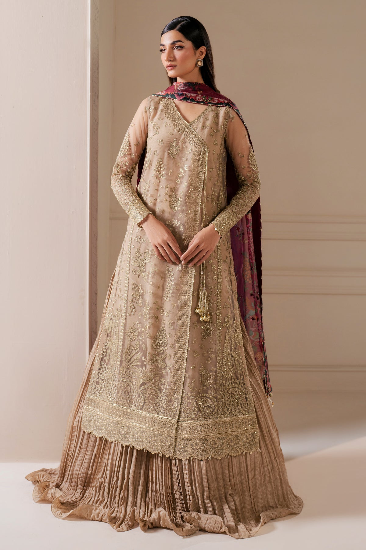 EMBROIDERED NET UN-4022