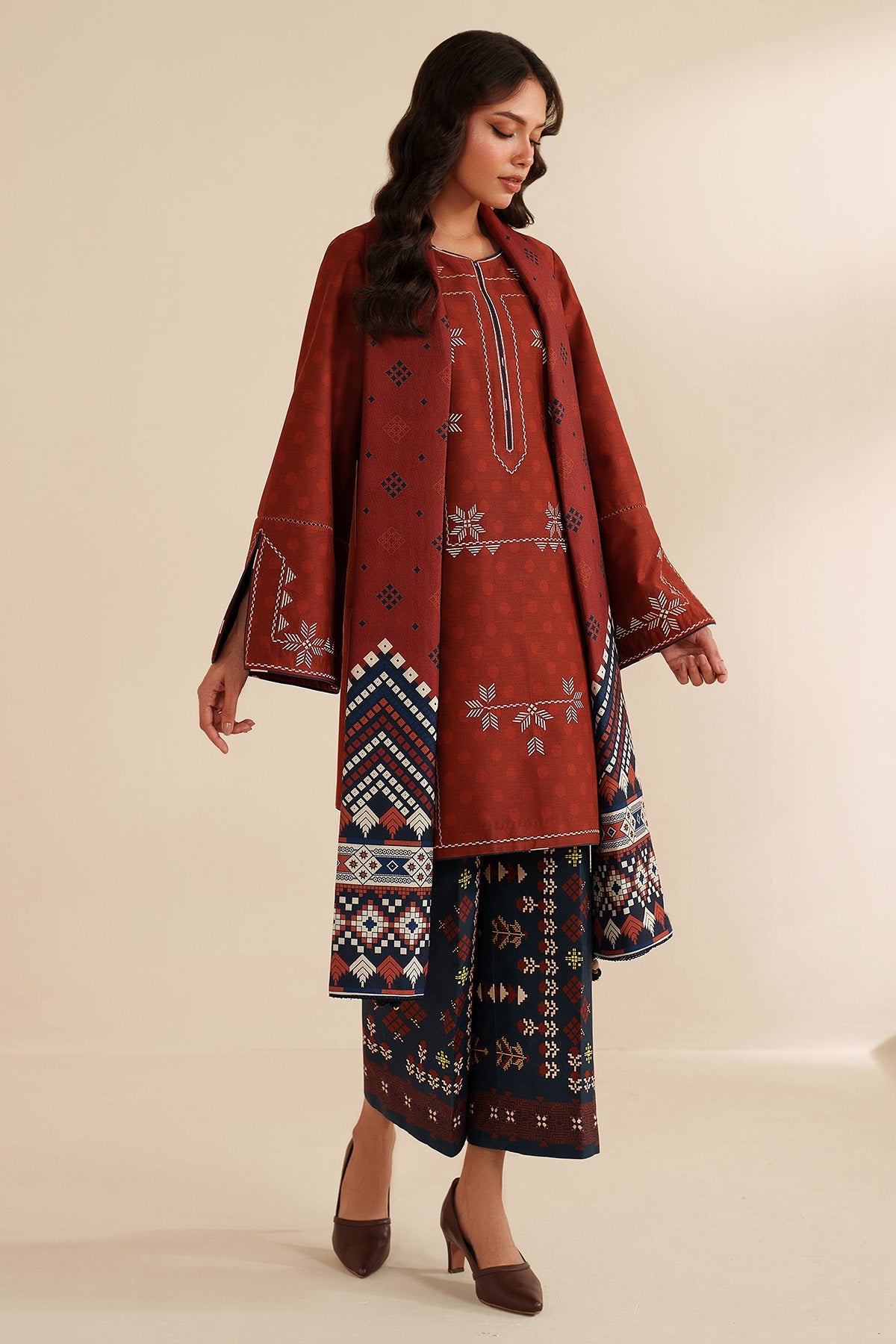EMBROIDERED PREMIUM VISCOSE UW-0194