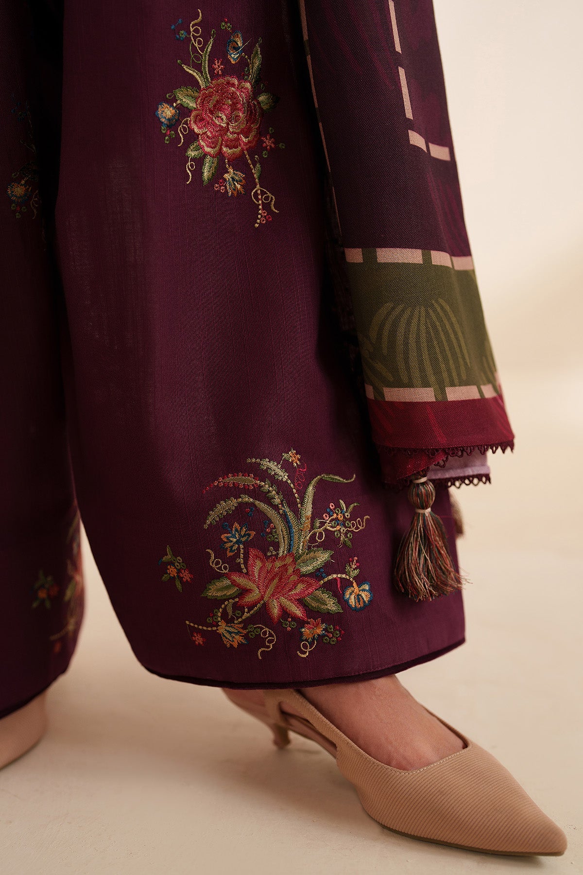 Embroidered Khaddar RTW-1270