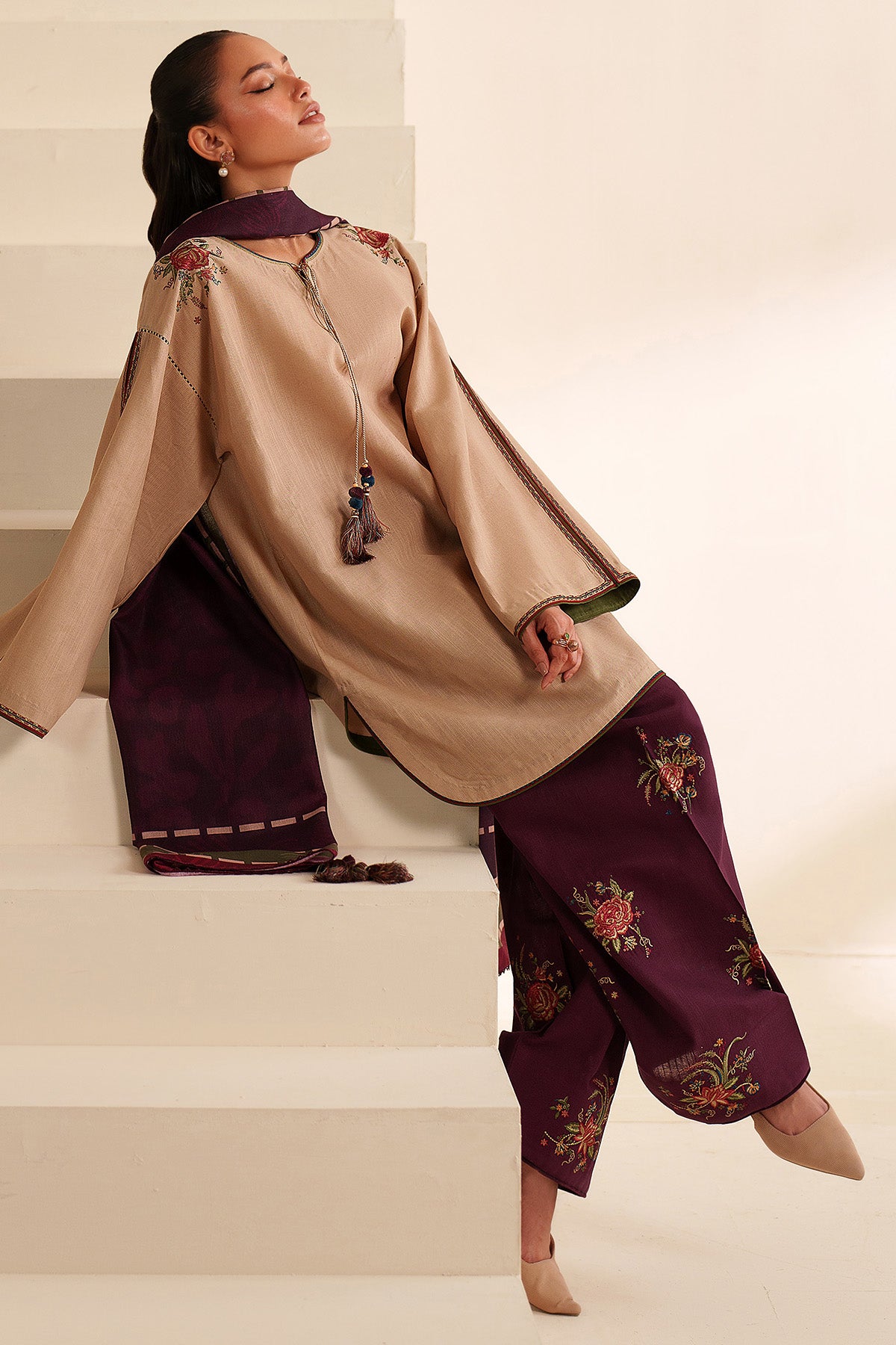 Embroidered Khaddar RTW-1270