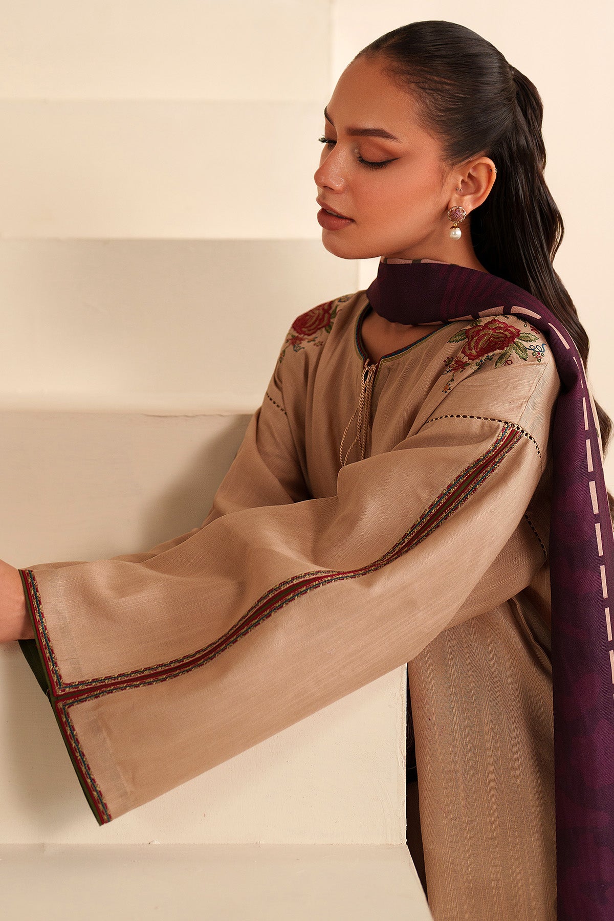 Embroidered Khaddar RTW-1270