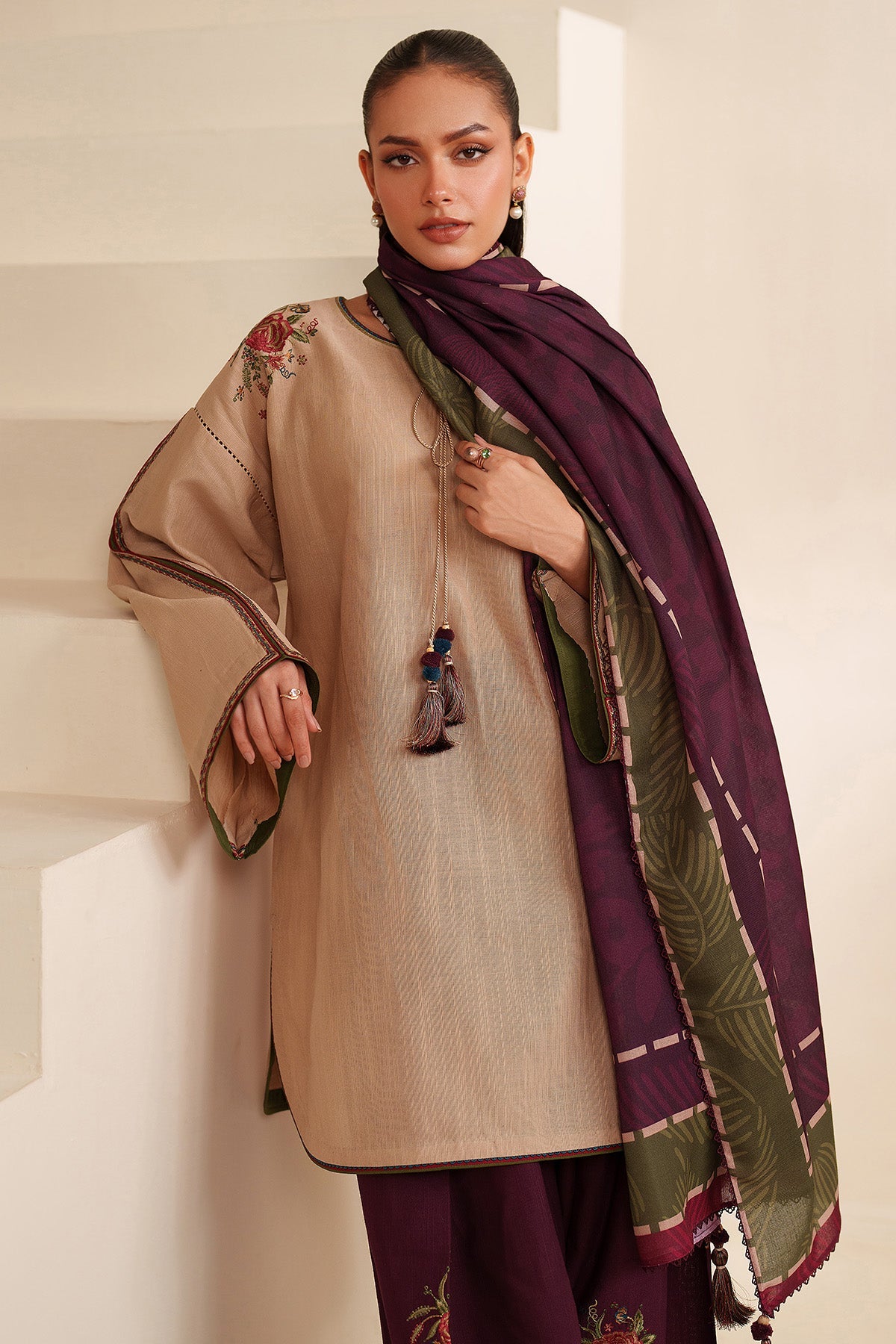 Embroidered Khaddar RTW-1270