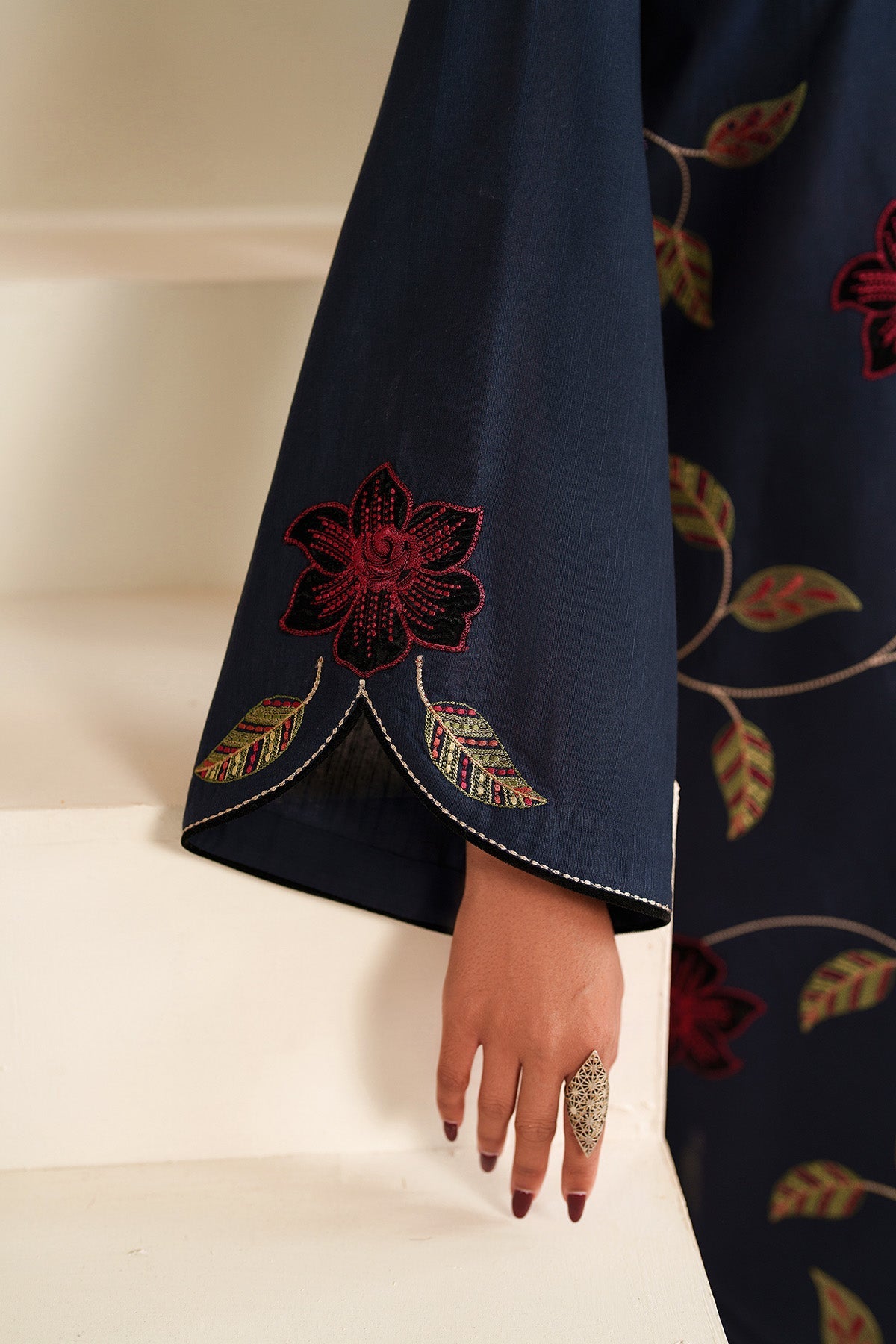 EMBROIDERED KHADDAR UW-0216