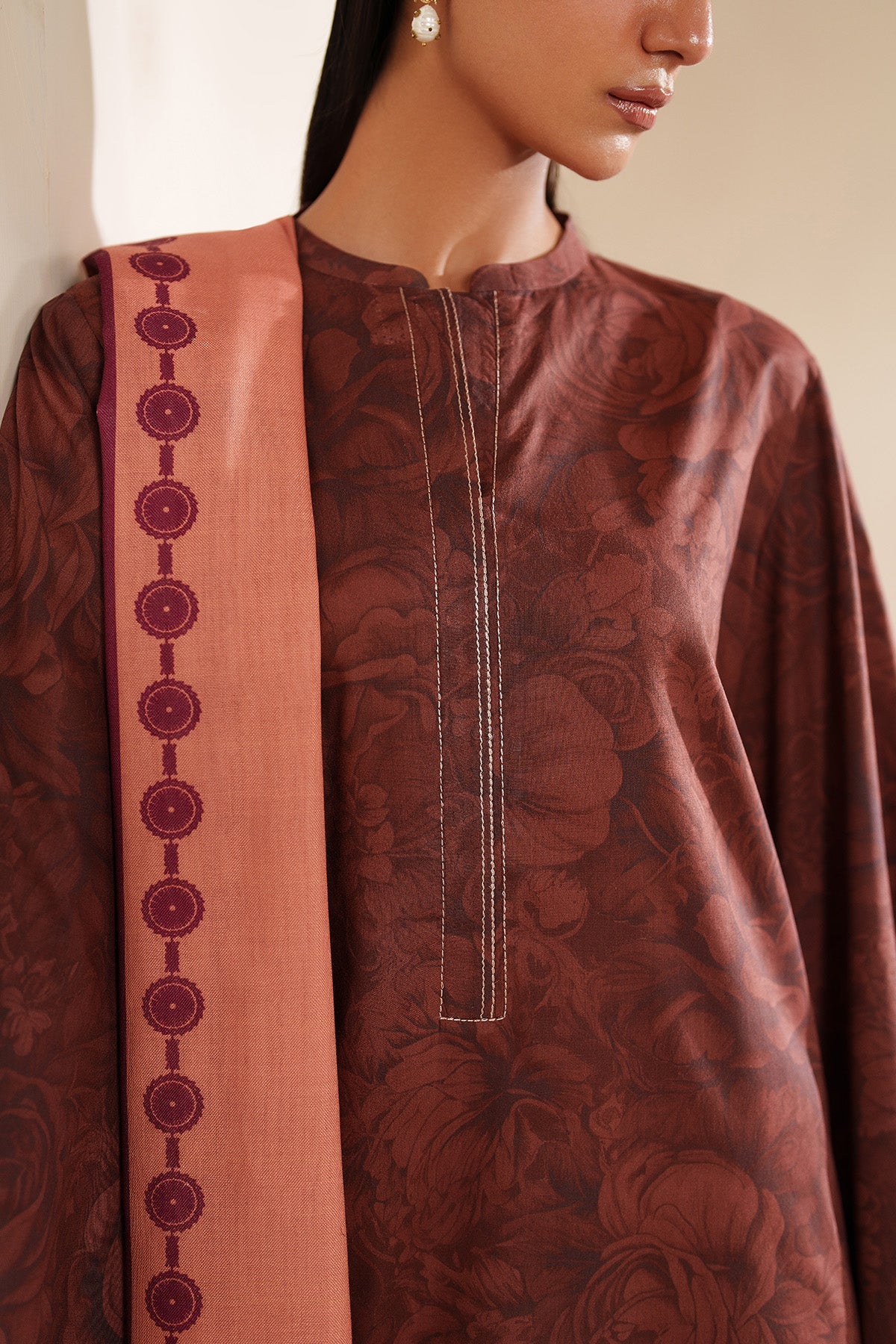 EMBROIDERED PREMIUM VISCOSE RTW-1271