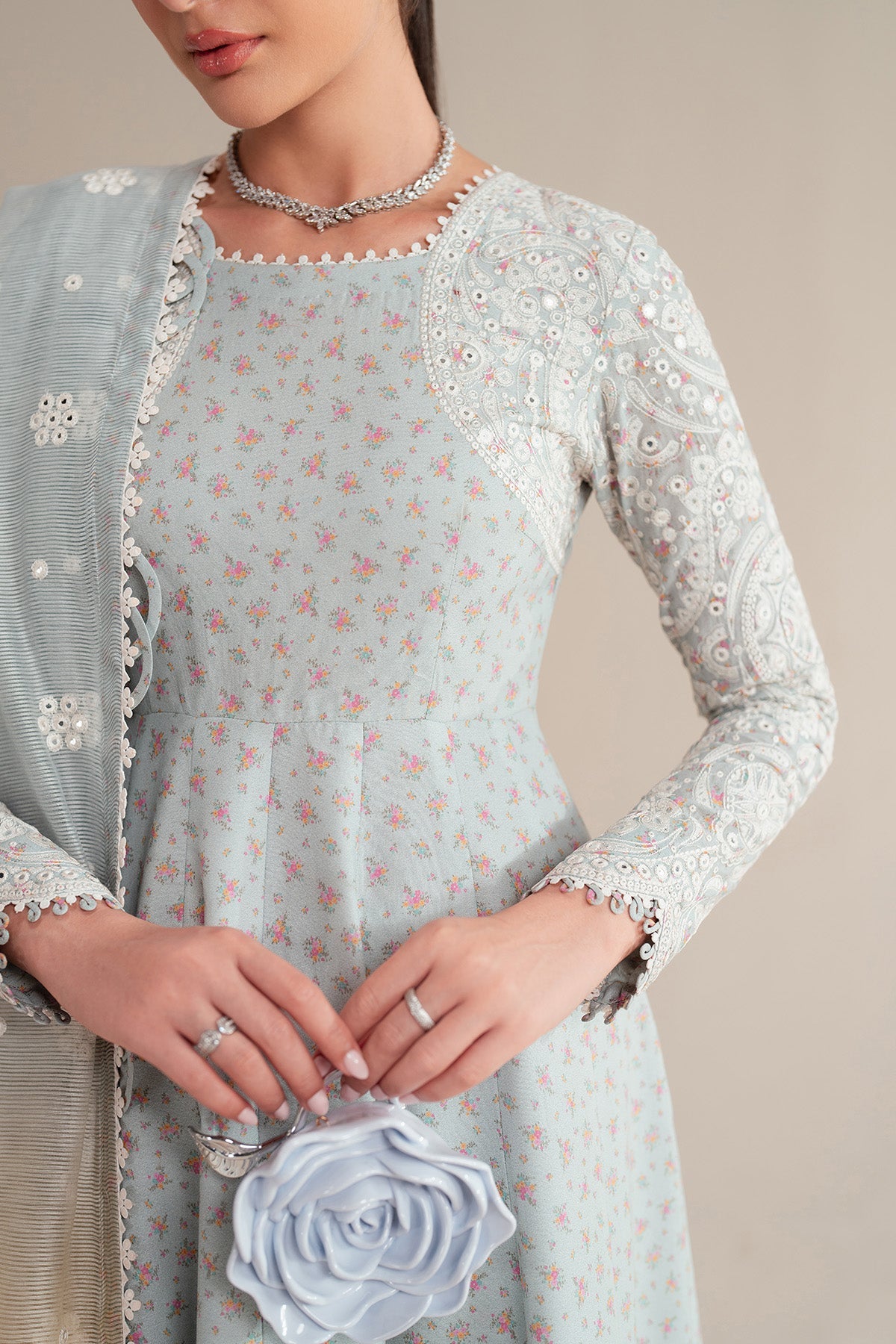 EMBROIDERED LAWN IL'25-D04