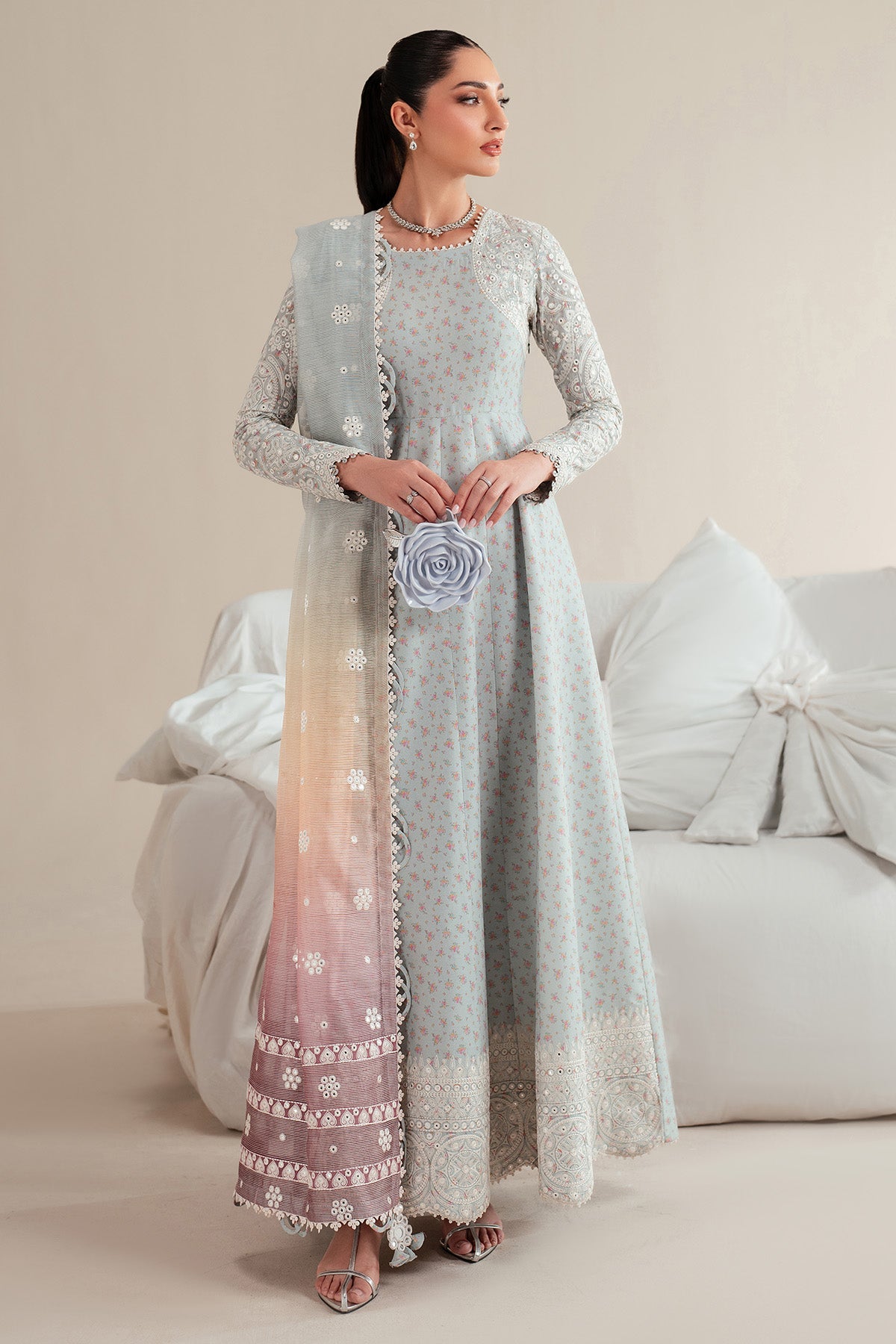 EMBROIDERED LAWN IL25-D04