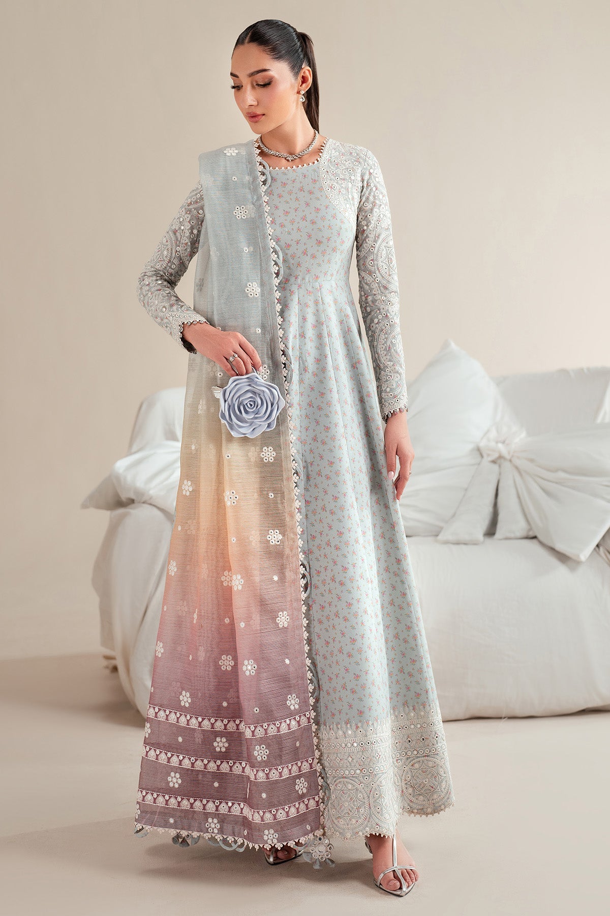 EMBROIDERED LAWN IL25-D04