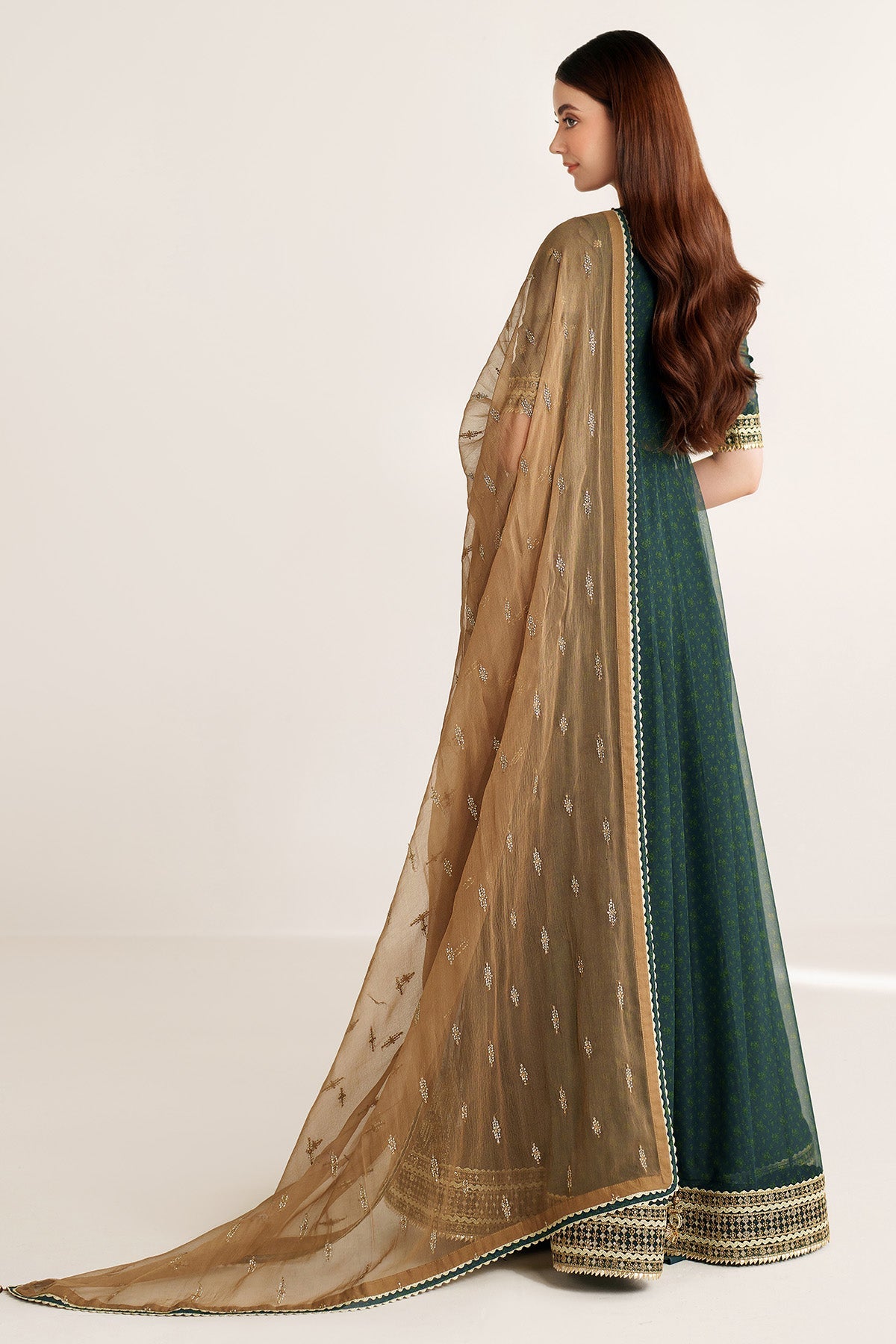 EMBROIDERED CHIFFON UC-3102