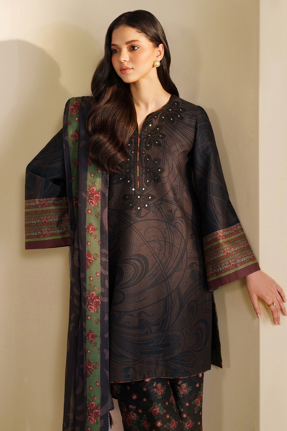 EMBROIDERED PREMIUM VISCOSE UW-0203