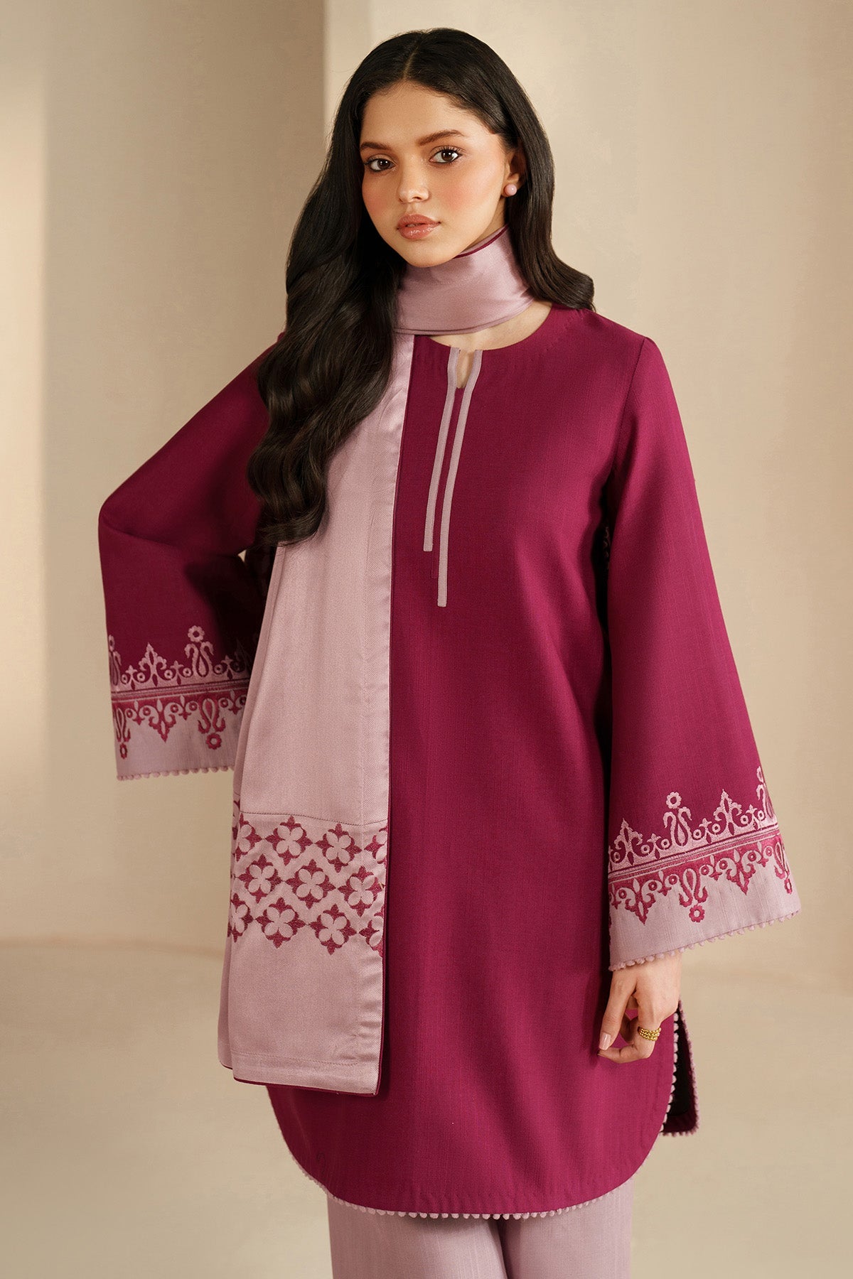 EMBROIDERED KHADDAR UW-0193