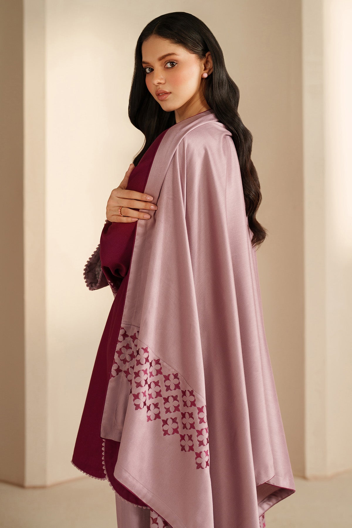 EMBROIDERED KHADDAR UW-0193